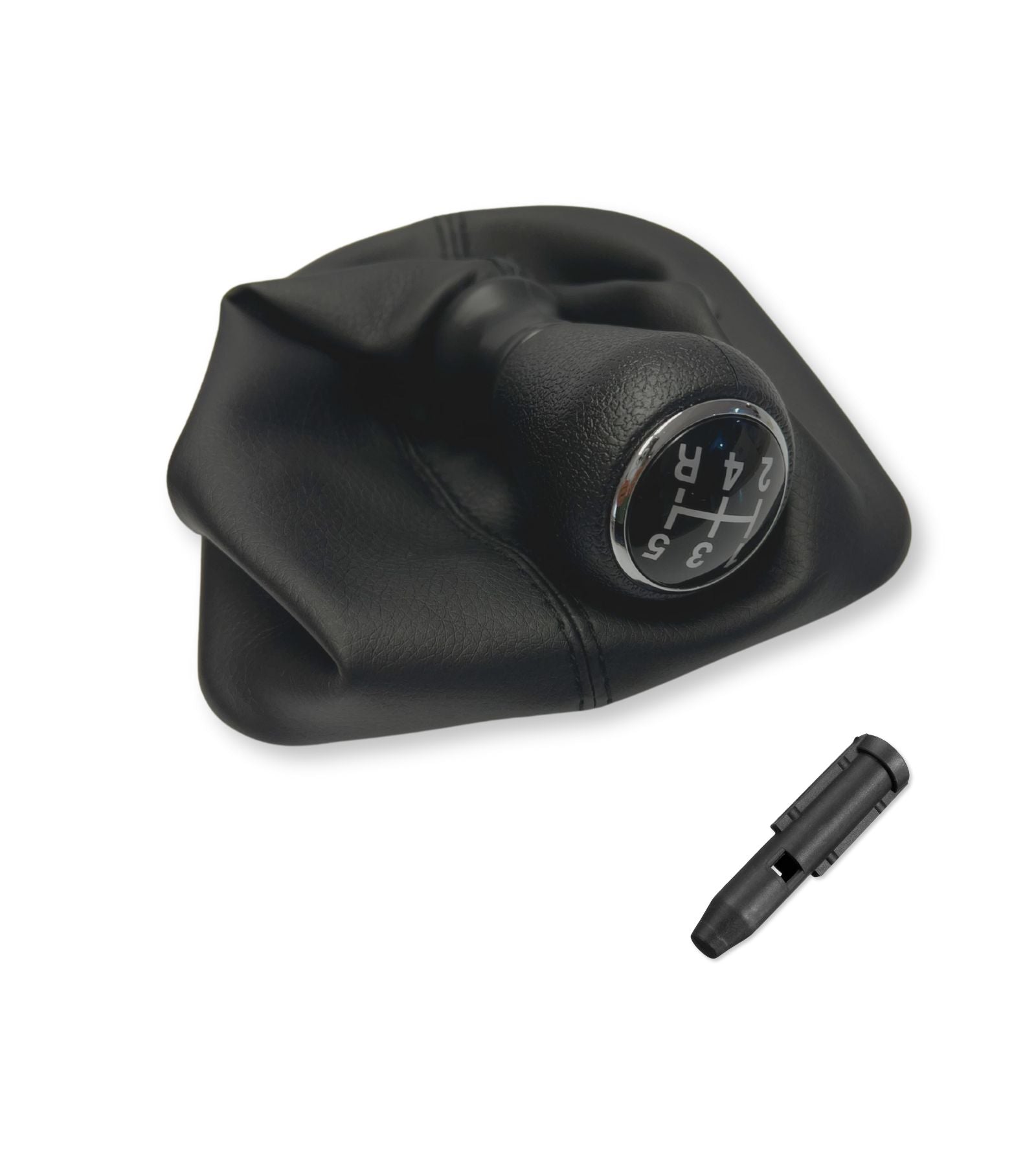 Gear Knob Boot Compatible with Peugeot 207 307 308 607 608 + Adapter