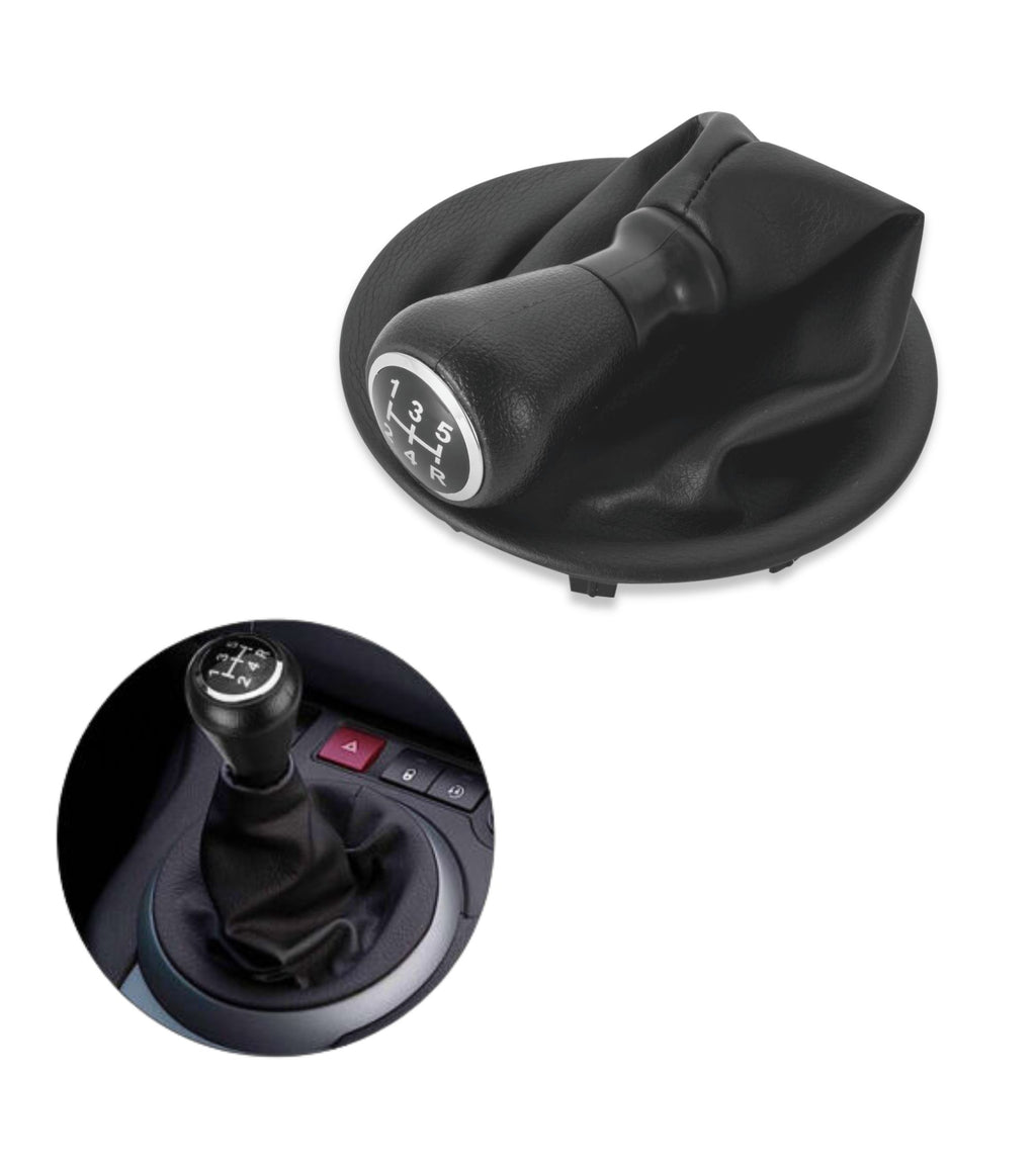 5 Speed ​​Gear Knob, Faux Leather Boot Compatible with Peugeot Partner (2008-2022) and Citroen Berlingo III MK3