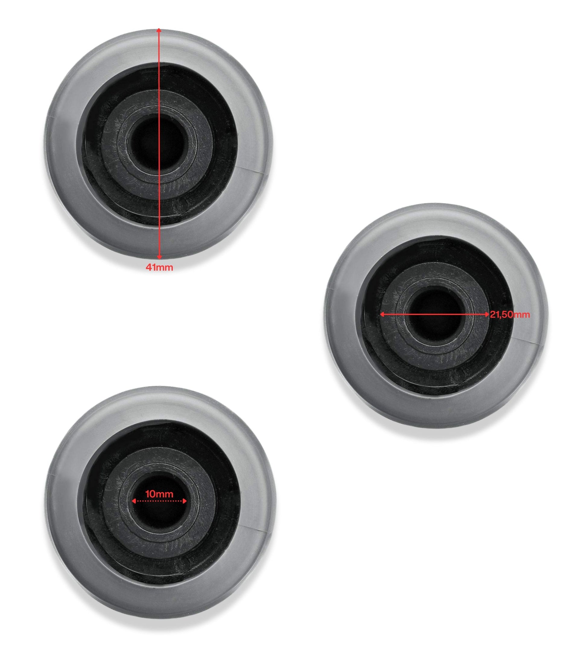 Grey knob and small spring for gear lever compatible with Fiat Panda 169 (2003-2012), Fiat 500 312 and 500C (2007-2013)