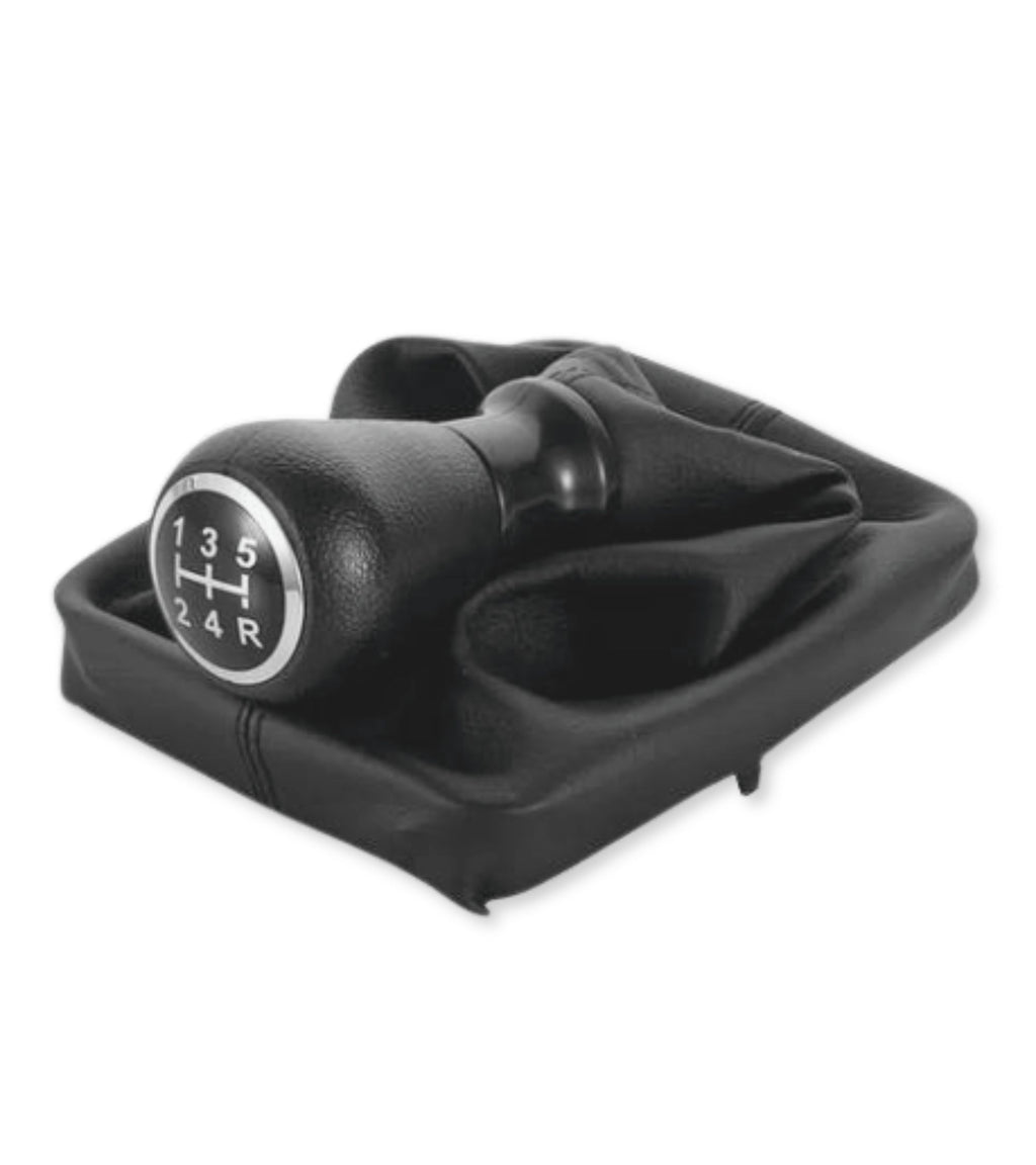 Gear Knob and Boot Adapter for Gear Lever Compatible with Peugeot 206, 206 Plus, 406 + Adapter