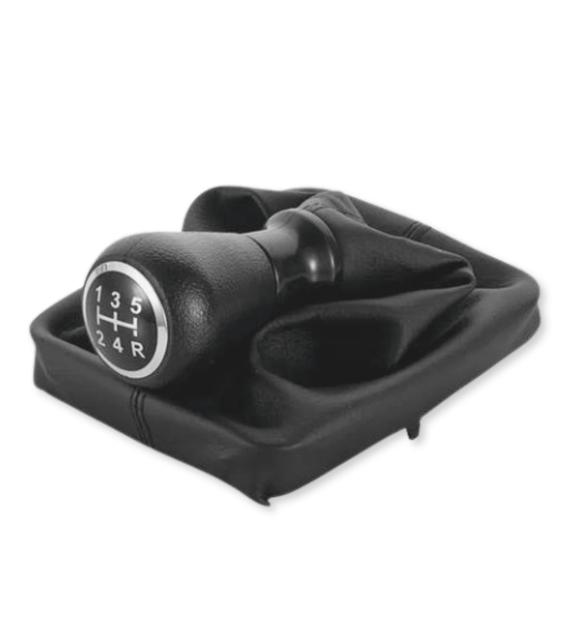 Gear Knob and Boot Adapter for Gear Lever Compatible with Peugeot 206, 206 Plus, 406 + Adapter