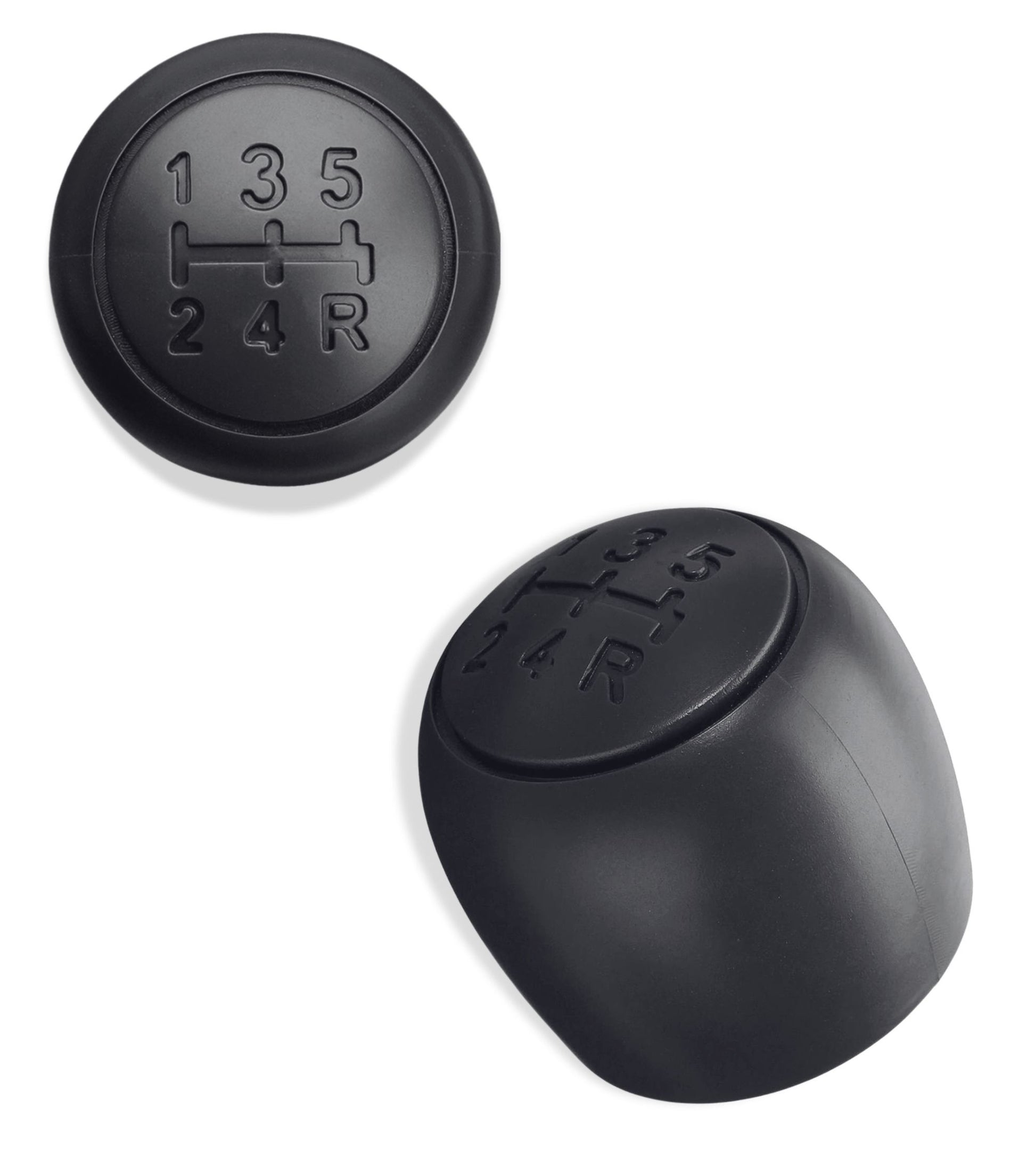 5 SPEED GEAR KNOB FOR FIAT 500 500C PANDA 2003 2012 (BLACK)
