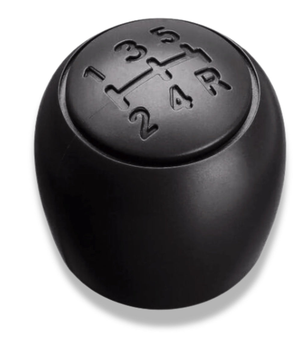 5 SPEED GEAR KNOB FOR FIAT 500 500C PANDA 2003 2012 (BLACK)