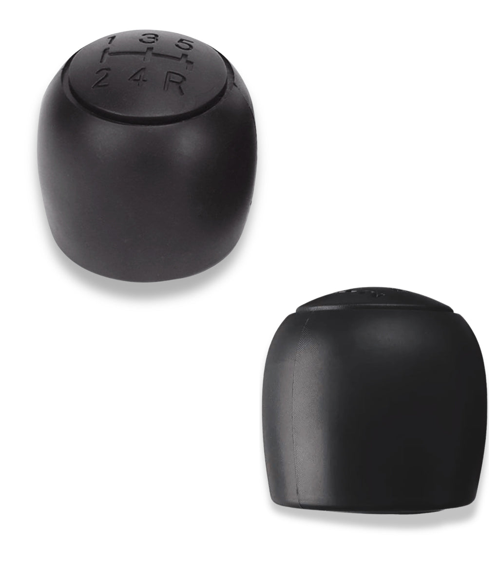 5 SPEED GEAR KNOB FOR FIAT 500 500C PANDA 2003 2012 (BLACK)