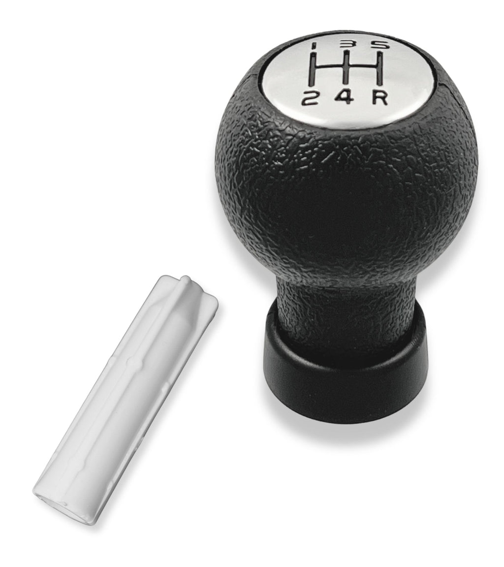 5 Speed ​​Gear Knob and Adapter Compatible with Suzuki Swift 2005-2010, Suzuki ALTO 2009-2014, Fiat Sedici 2005-2013, OEM Code 28113M75J21-GJL, for T-Shaped Gear Shift Lever