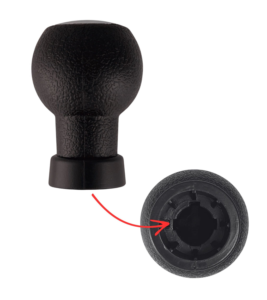 5 Speed ​​Gear Knob Compatible with Suzuki Swift 2005-2010, Suzuki ALTO 2009-2014, Fiat Sedici 2005-2013, OEM Code 28113M75J21-GJL, for T-Shaped Gear Shift Lever