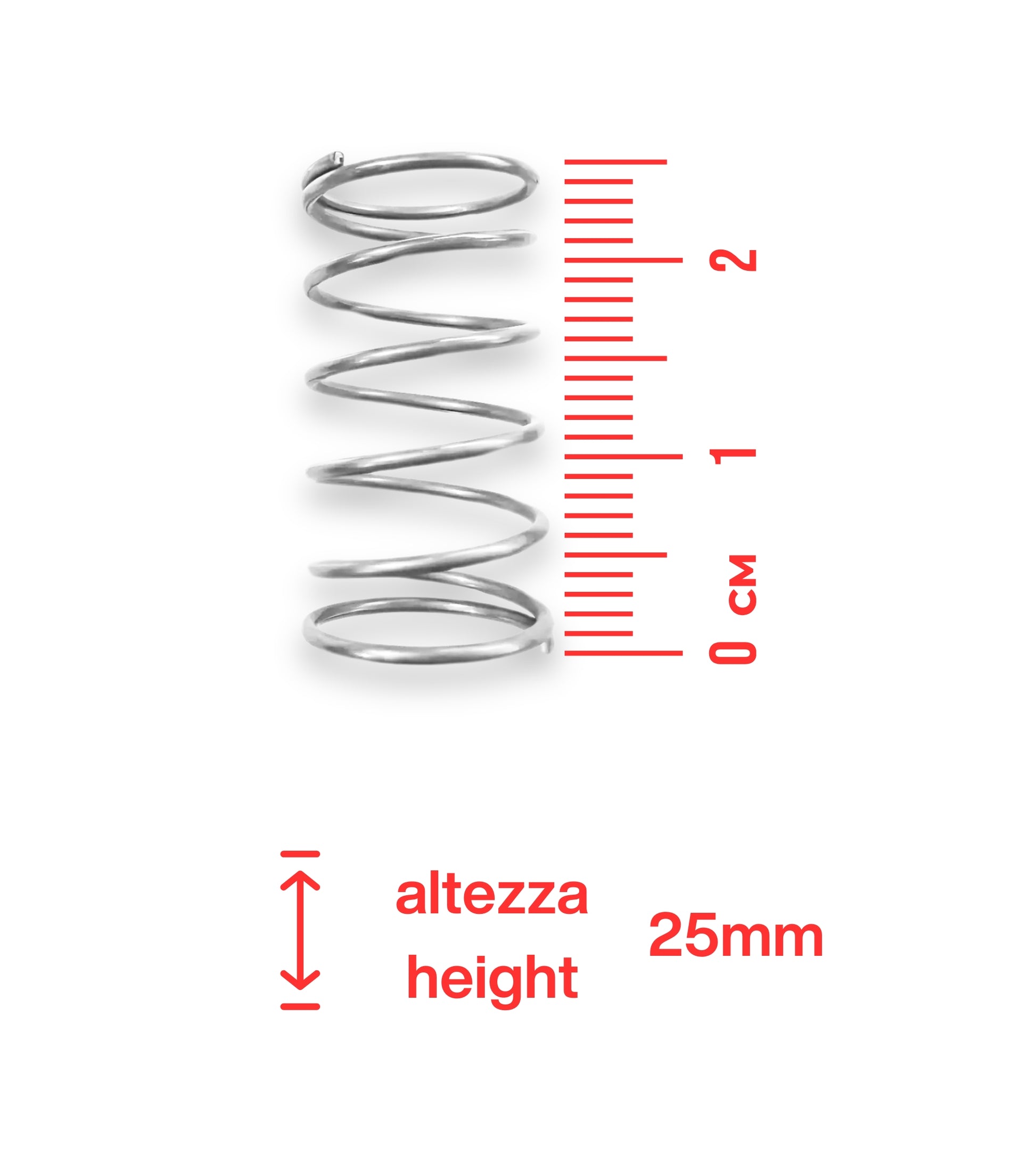 Small Return Spring for Gear Knob Compatible with Fiat Panda 169 from 2003 to 2012, Fiat 500 and 500C 312 from 2007 to 2013