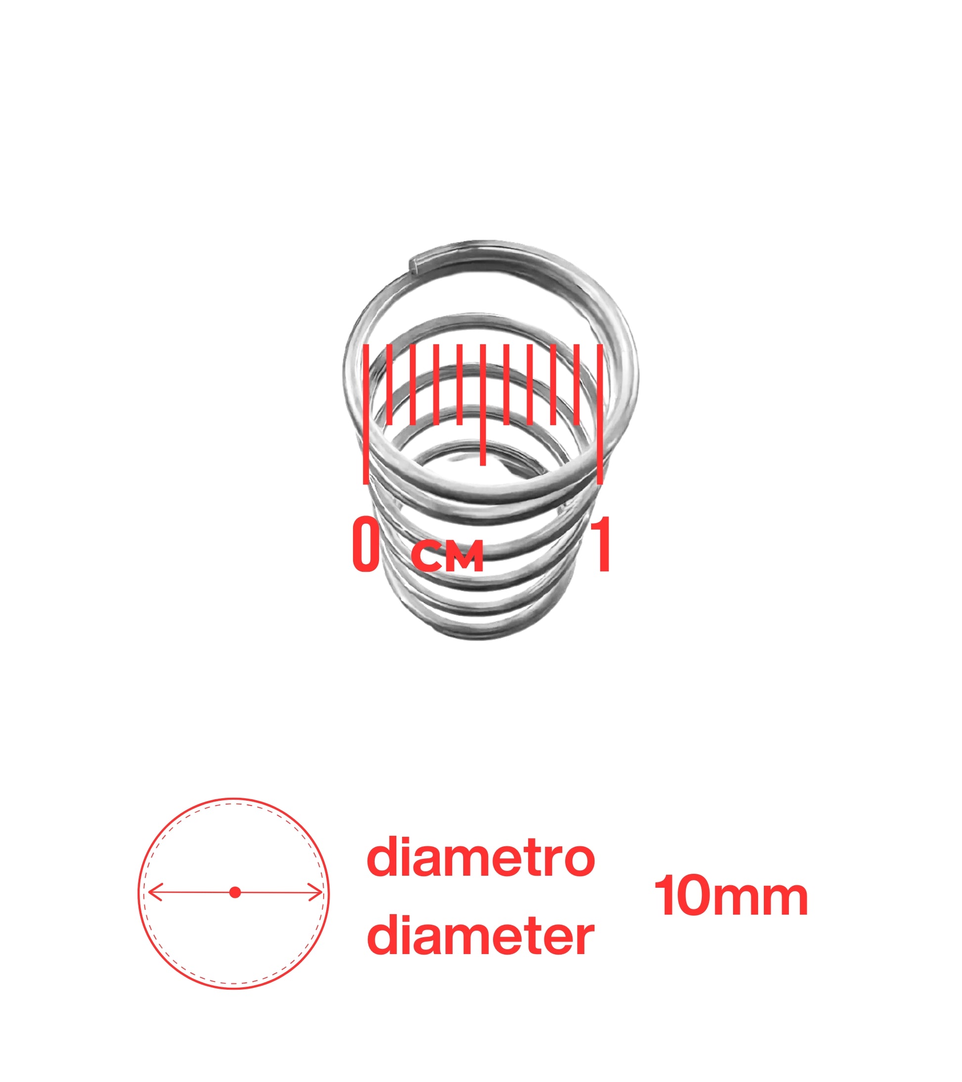 Small Return Spring for Gear Knob Compatible with Fiat Panda 169 from 2003 to 2012, Fiat 500 and 500C 312 from 2007 to 2013
