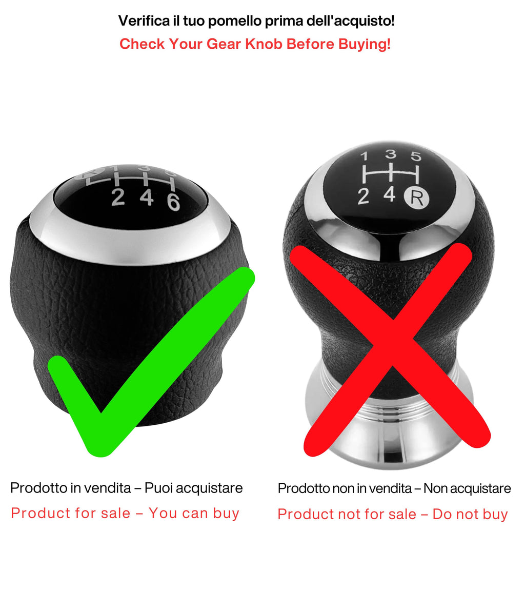 6 Speed ​​Gear Shift Knob Compatible with Toyota Yaris Avensis Rav4 Auris