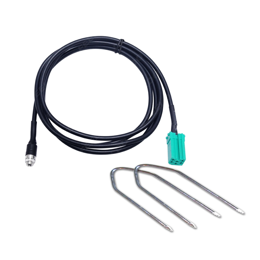 Aux Jack Female Cable and Extraction Kit Compatible with Renault Clio Megane Modus Scenic Twingo for Car Radio Update List