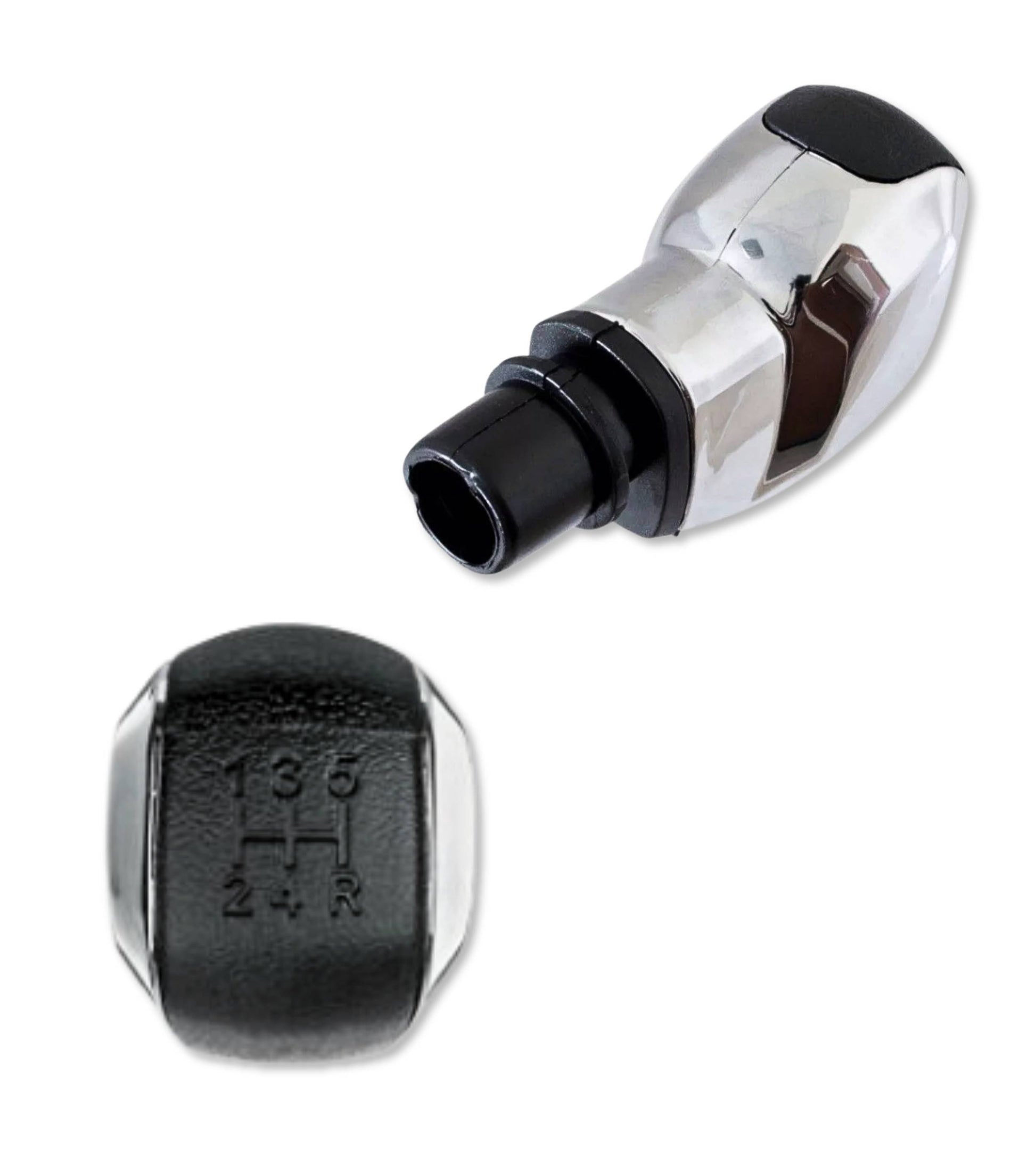 5 Speed ​​Gear Knob and Adapter Compatible with Peugeot 207 (2006-2012), 208 (2012-2019), 308 (2007-2013), Citroen C2 (2003-2009), C3 (2002-2009)