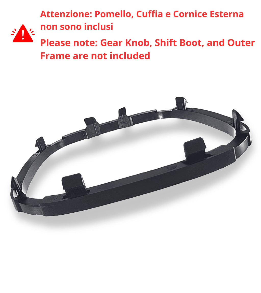 Gear Lever Retention Ring Compatible with Fiat Panda 319 2012+, 3rd Series, Gear Lever Boot Frame, OEM 142103122