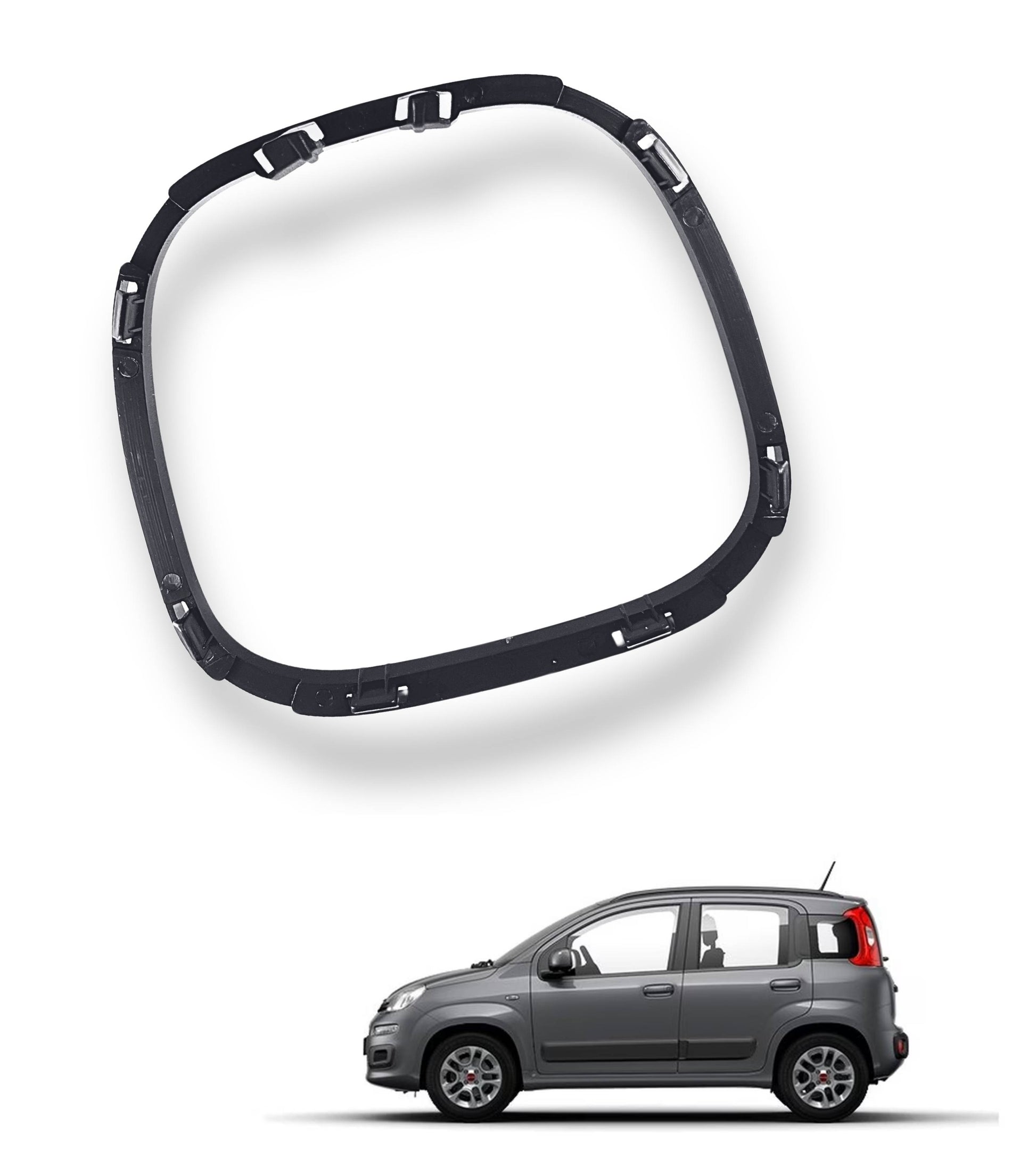 Gear Lever Retention Ring Compatible with Fiat Panda 319 2012+, 3rd Series, Gear Lever Boot Frame, OEM 142103122