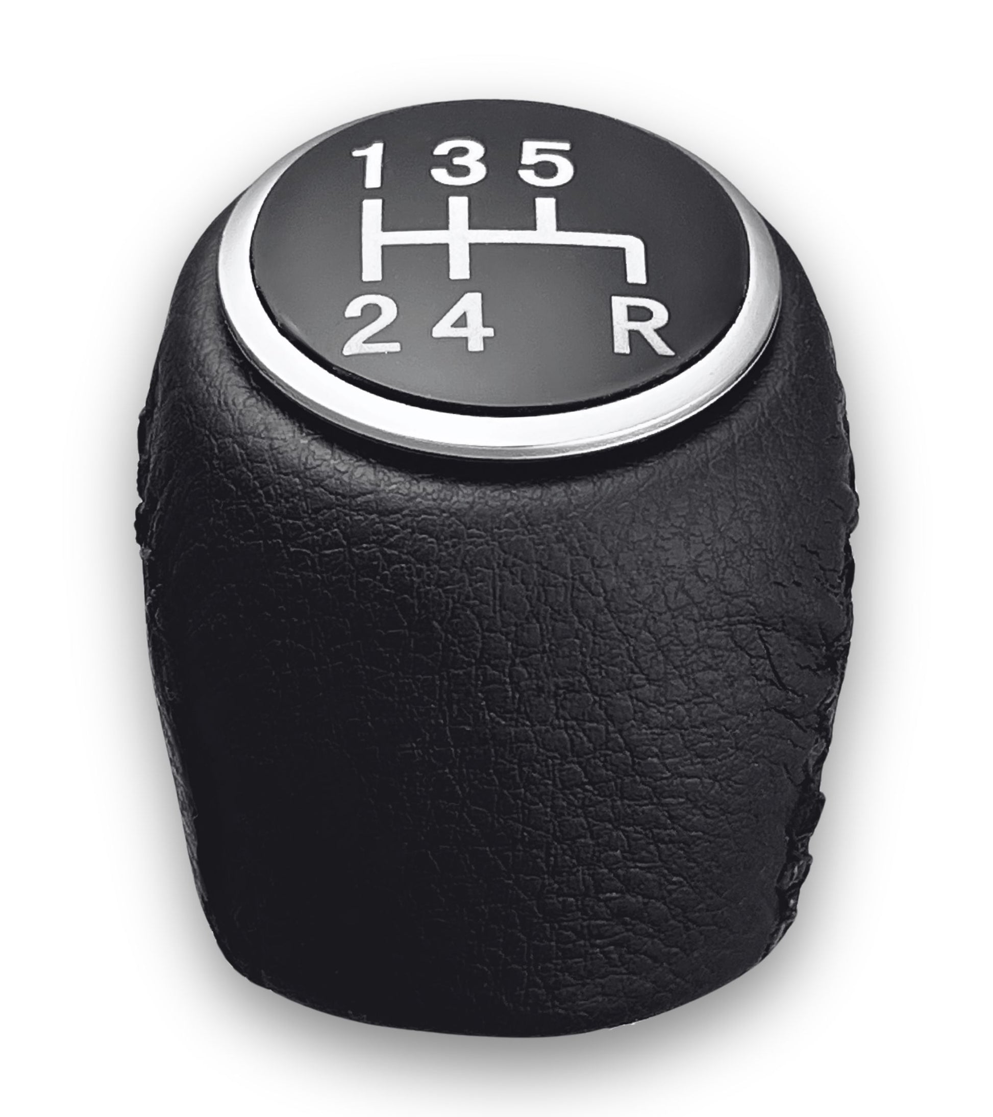 5 Speed ​​Manual Gear Knob Silver Compatible with Fiat Ducato from 2002 to 2014 Rear Bottom Right