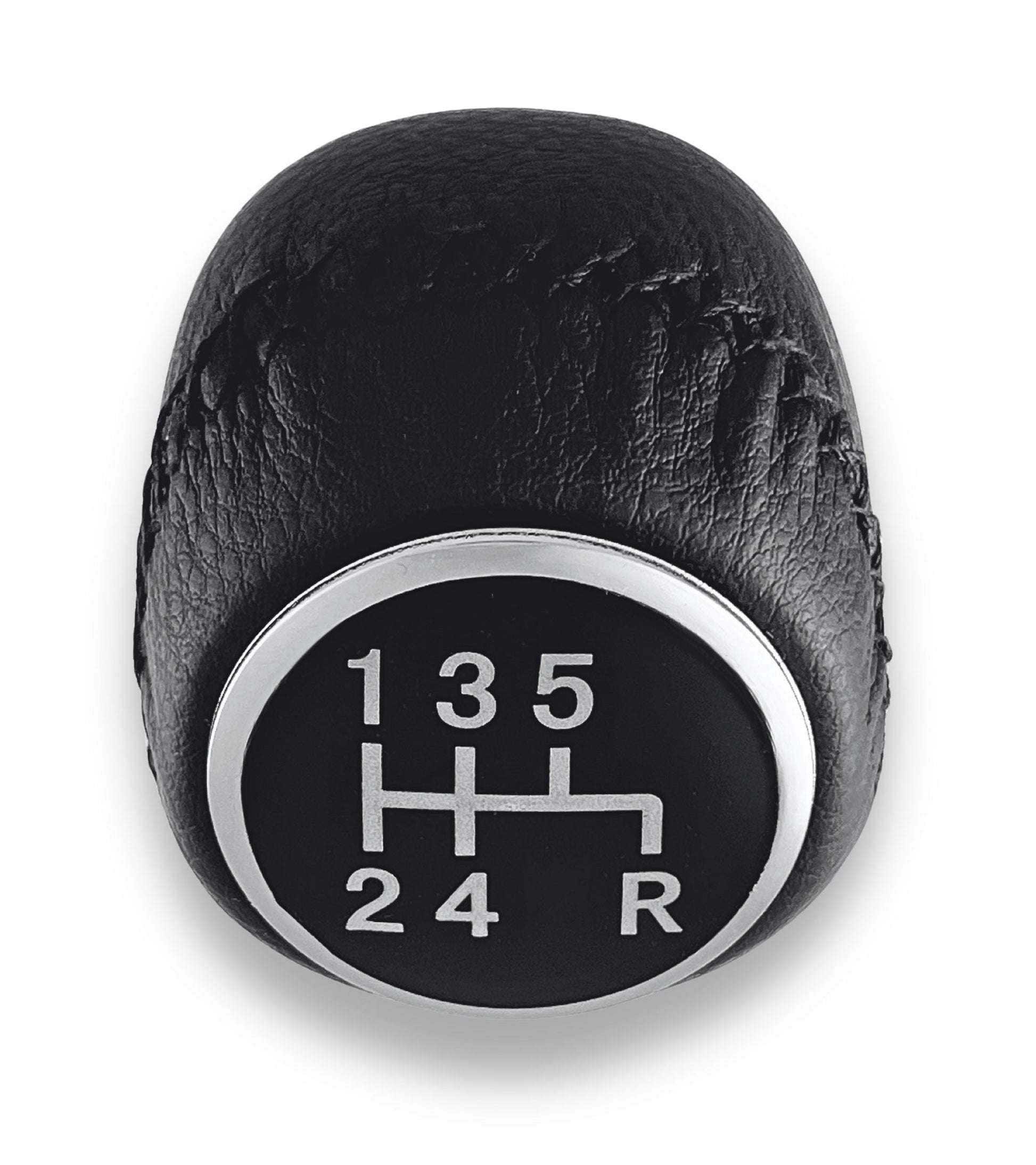 5 Speed ​​Manual Gear Knob Silver Compatible with Fiat Ducato from 2002 to 2014 Rear Bottom Right