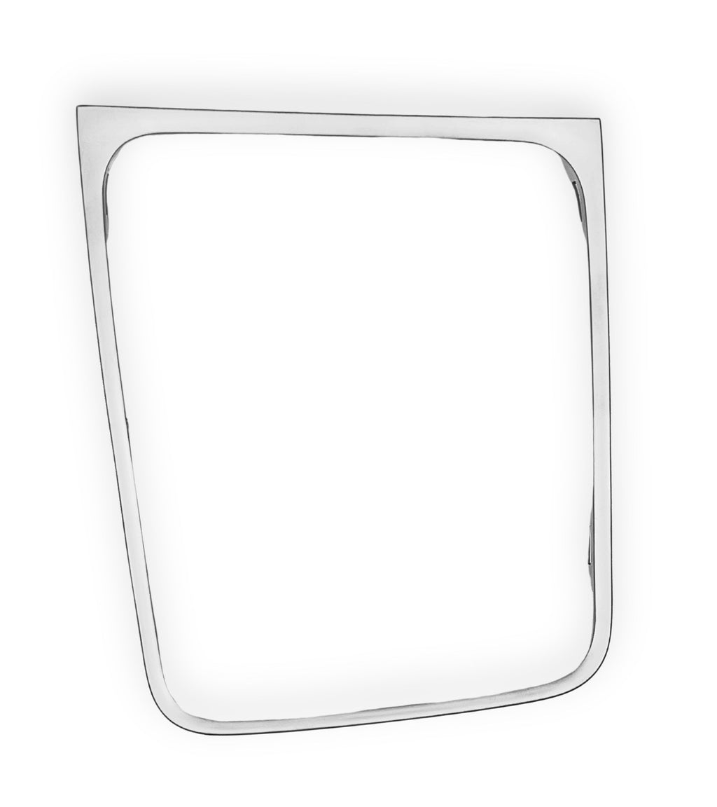 Cornice per Cuffia Leva Cambio Automatico, Colore Argento Satinato, Compatibile con Volkswagen Golf 7 e Golf 7.5 (VII) 2012-2020, Solo Guida a Sinistra (LHD)