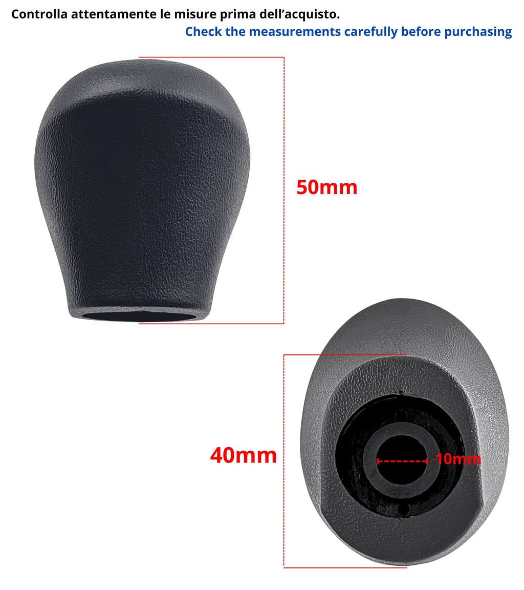 5 Speed ​​Gear Shift Knob Compatible with Lancia Ypsilon (843) 2003–2011, Satin Silver Plate, Compatible OEM 6930520