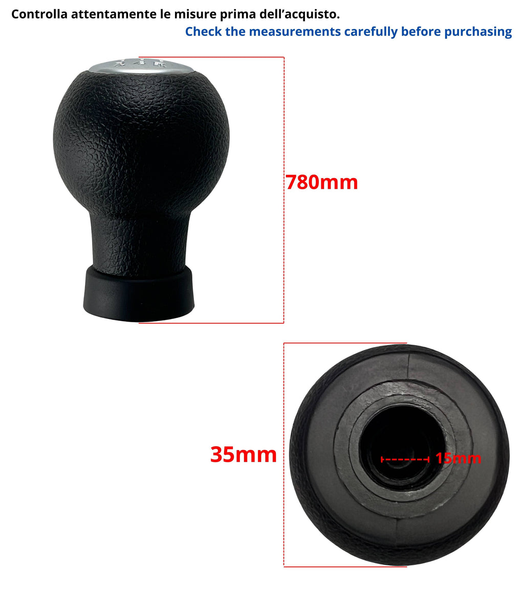 5 Speed ​​Manual Gear Shift Knob Compatible with Suzuki Swift SX4 Alto S-Cross – O-Shape Gear Shift Lever