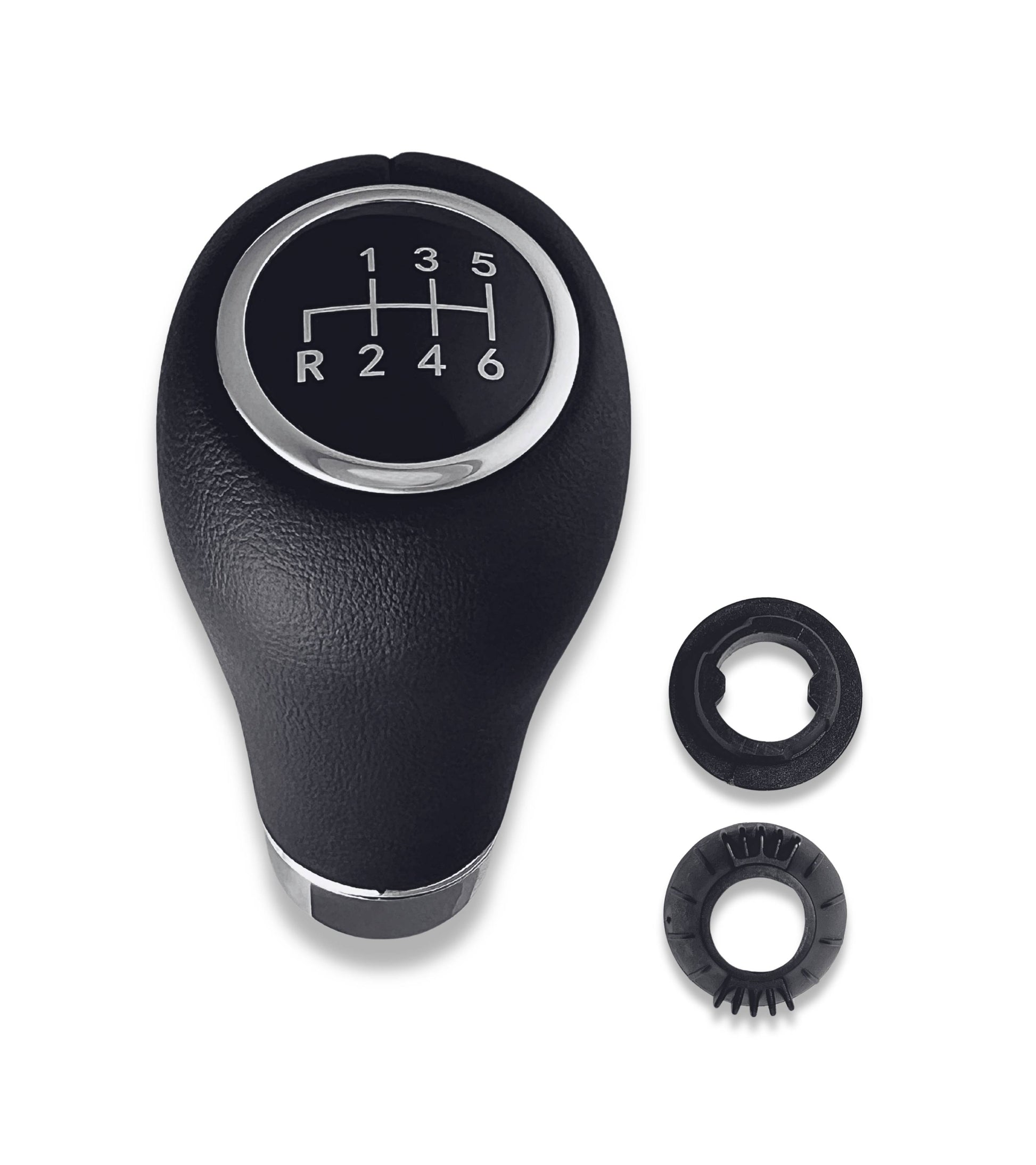 6 Speed ​​Manual Gear Shift Knob Compatible with Mercedes A-Class A-Class C-Class CLK Pre-Facelift 2000–2012, with 8mm Hole