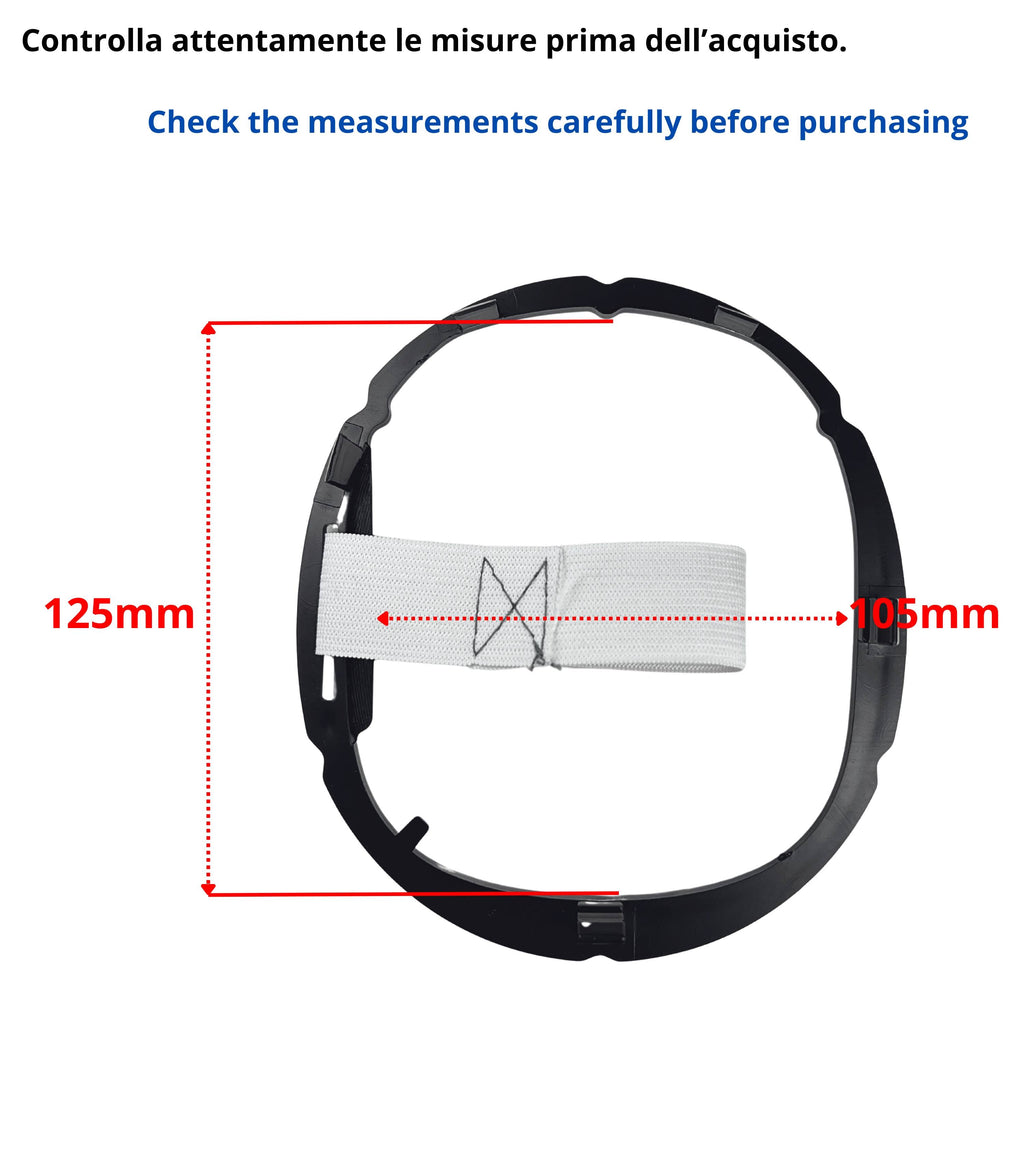 Gear Shift Boot Retention Ring Compatible with Fiat Panda 169, 2003-2012 Second Generation OEM 735446224, 55347676, 55345127