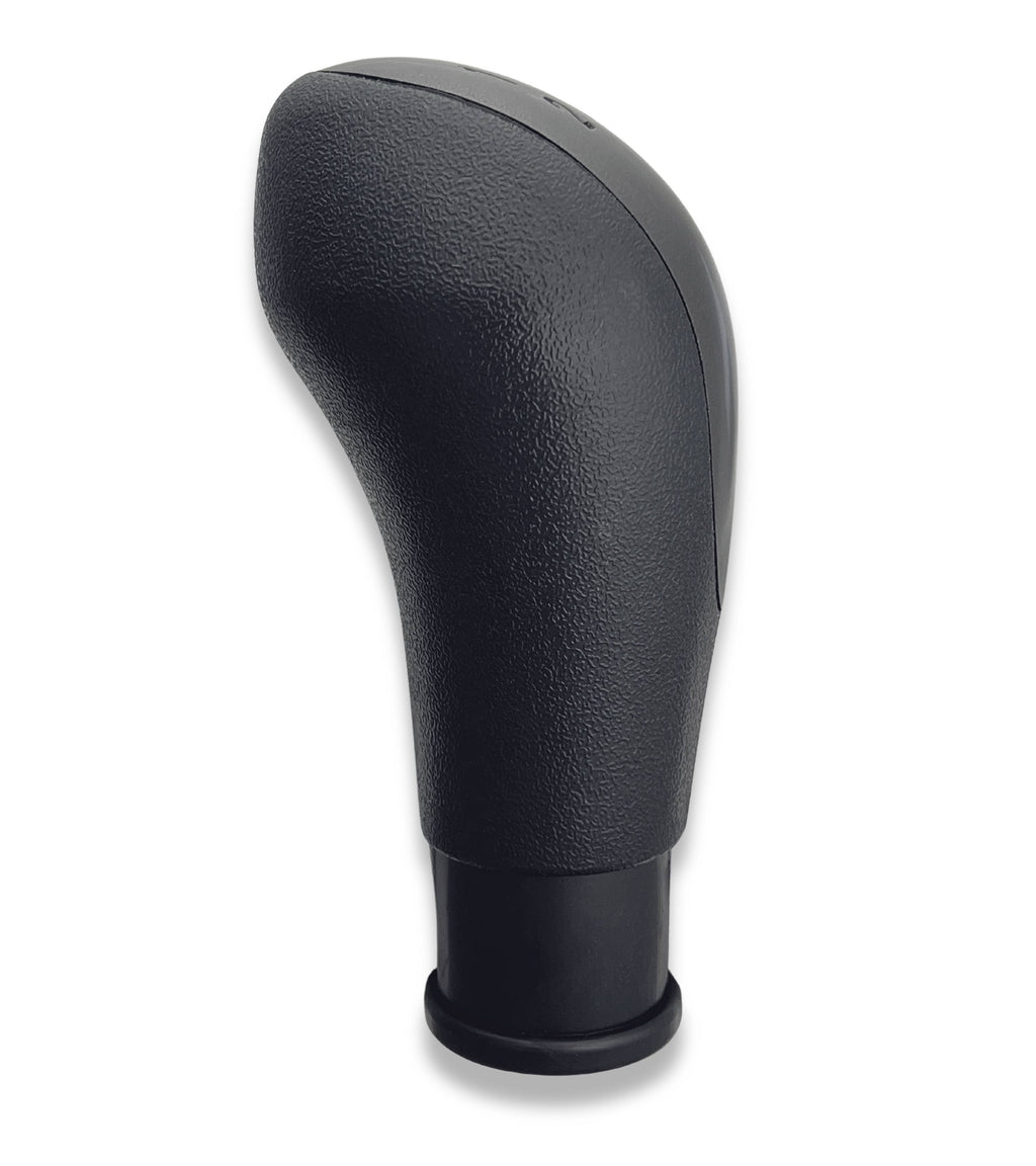 5 Speed ​​Gear Shift Knob Compatible with Lancia Ypsilon (843) 2006–2011, Satin Grey Plate, Compatible OEM 735443345