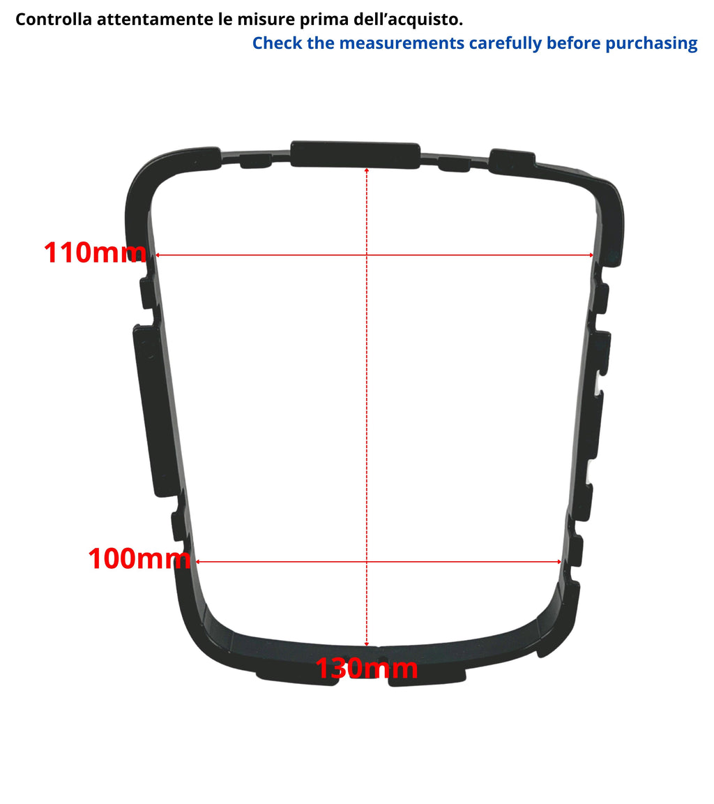 Retention Ring, Inner Frame for Gear Shift Boot, Compatible with Fiat Tipo 356 2015+, Fiat Tipo 357 2016+, Fiat Tipo 358 2016+