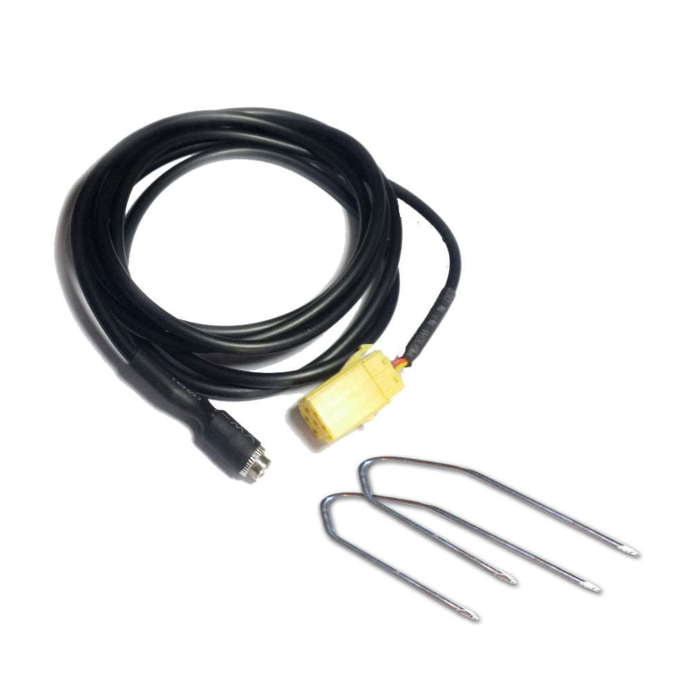 Cavo Aux Compatibile con Radio Blaupunkt, Compatibile con Fiat Grande Punto, 500, Jack Femmina e Kit Estrazione Autoradio