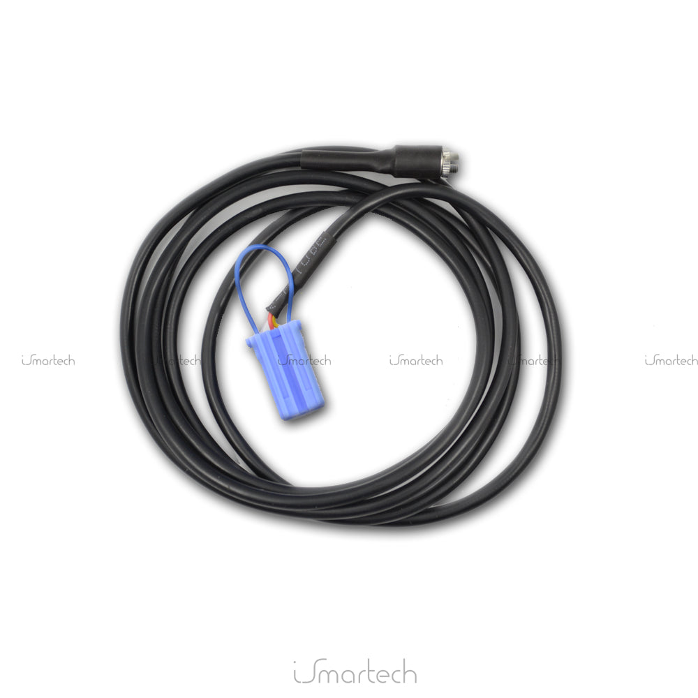 Cavo Aux Femmina per Radio Delphi Bosch No Source Available Compatibile con Fiat Punto 500 Lancia Ypsilon, con Ponticello e Cavo Nylon Oro Jack Maschio