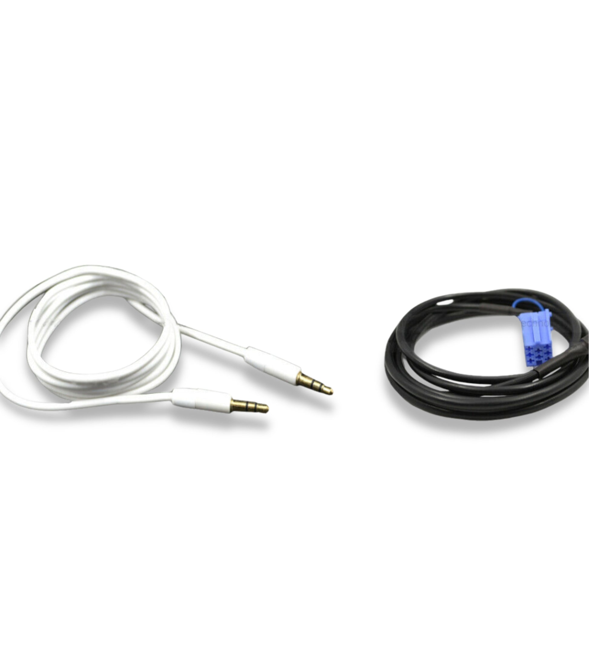 Cavo Aux Autoradio Delphi Bosch Auto Fiat 500 Grande Punto Evo Panda Lancia Y Jack Femmina e Ponticello + Cavo Audio Rivestito In Gomma