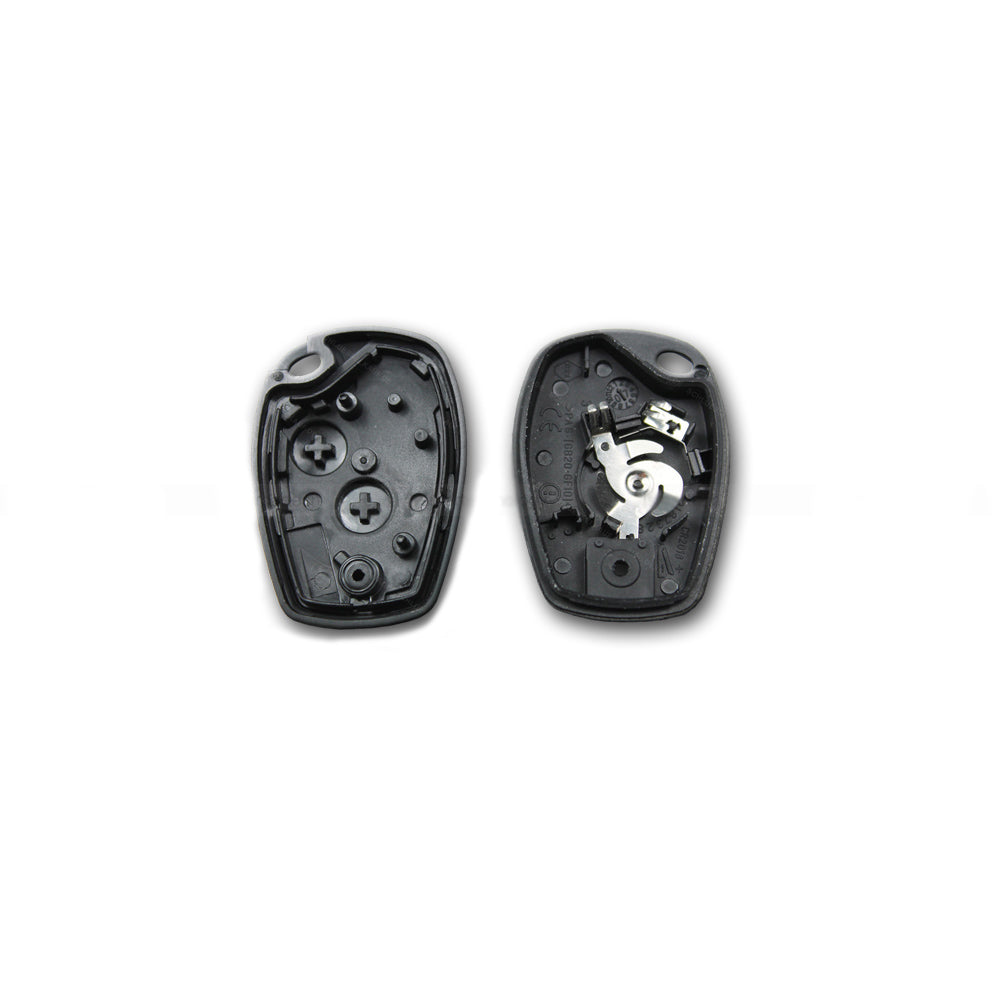 Guscio Telecomando 2 Tasti con Lama Vergine e Micropulsanti, Compatibile con Dacia Duster, Logan, Sandero, Express