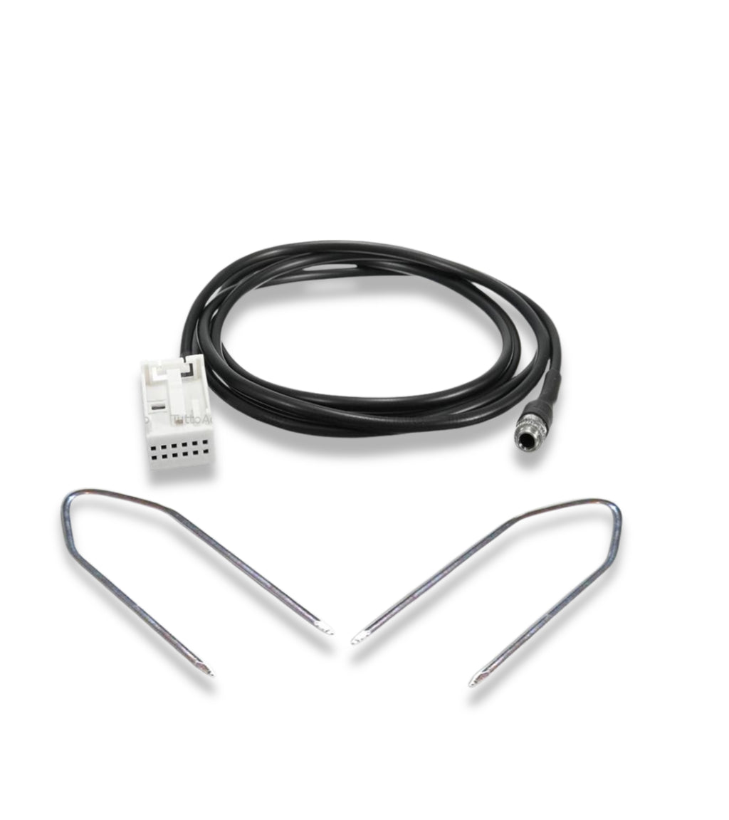 Universal Auxiliary Audio Aux Cable 3 5 Mm Female Jack Input + Adapter Extraction Kit Length 150 Cm Listening Music Mp3 Player Smartphone