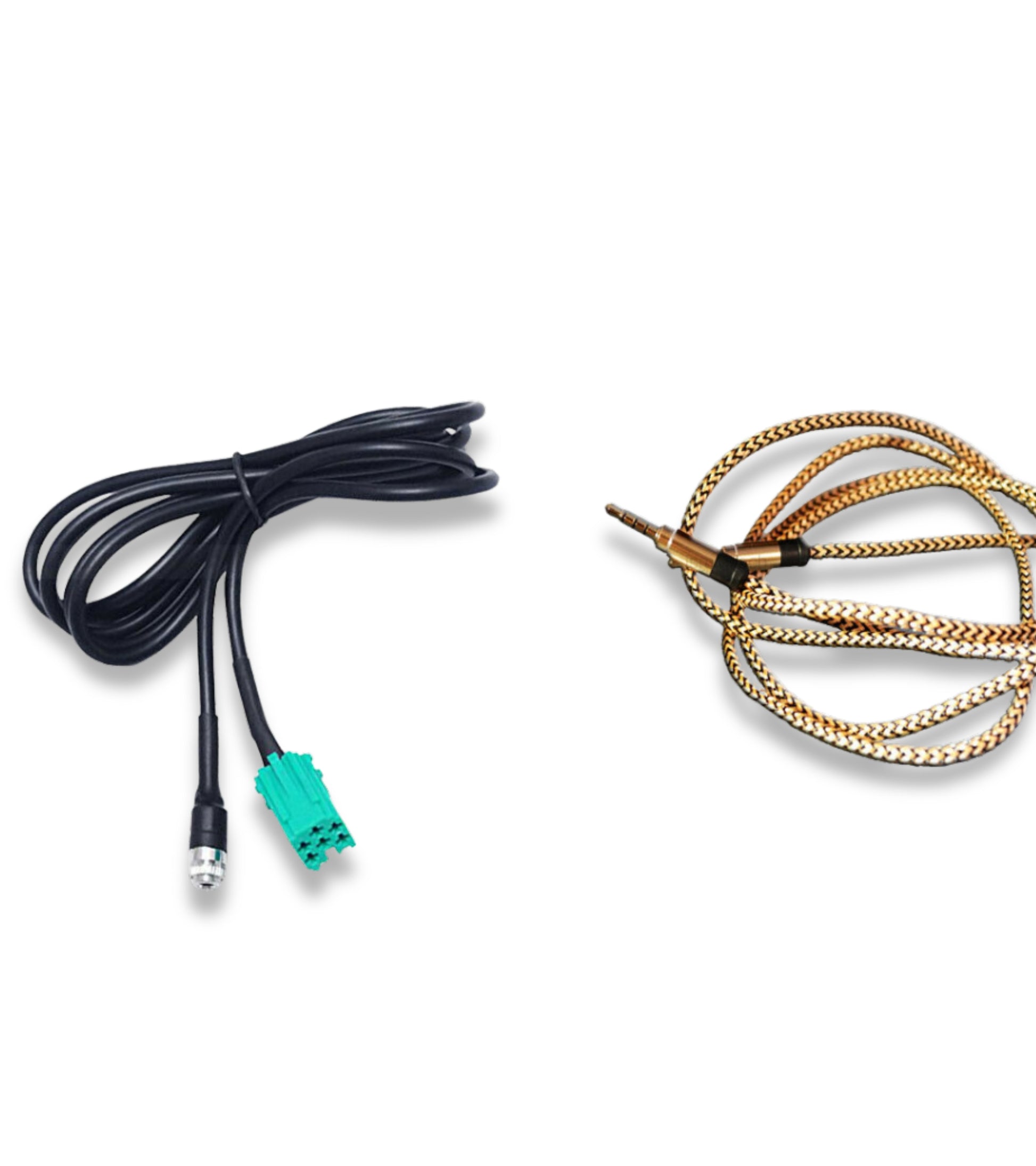 Aux Cable For Renault Clio Megane Modus Scenic Twingo Car Radio Update List + Besync Audio Cable Coated Nylon Gold