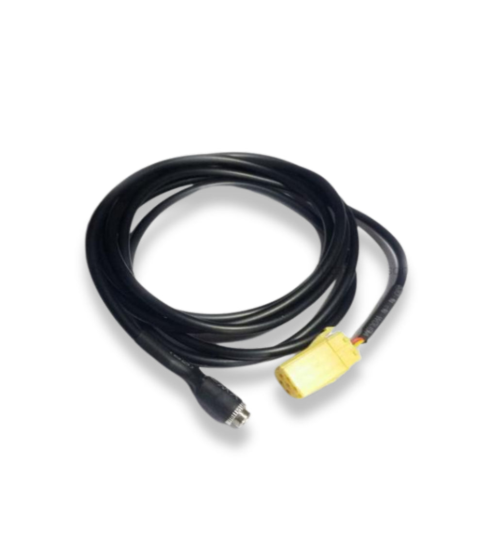 Cavo Aux per Autoradio Blaupunkt Compatibile con Fiat Lancia, Jack Femmina e Kit Estrazione + Cavo Nylon Besync Colore Oro (Gold)