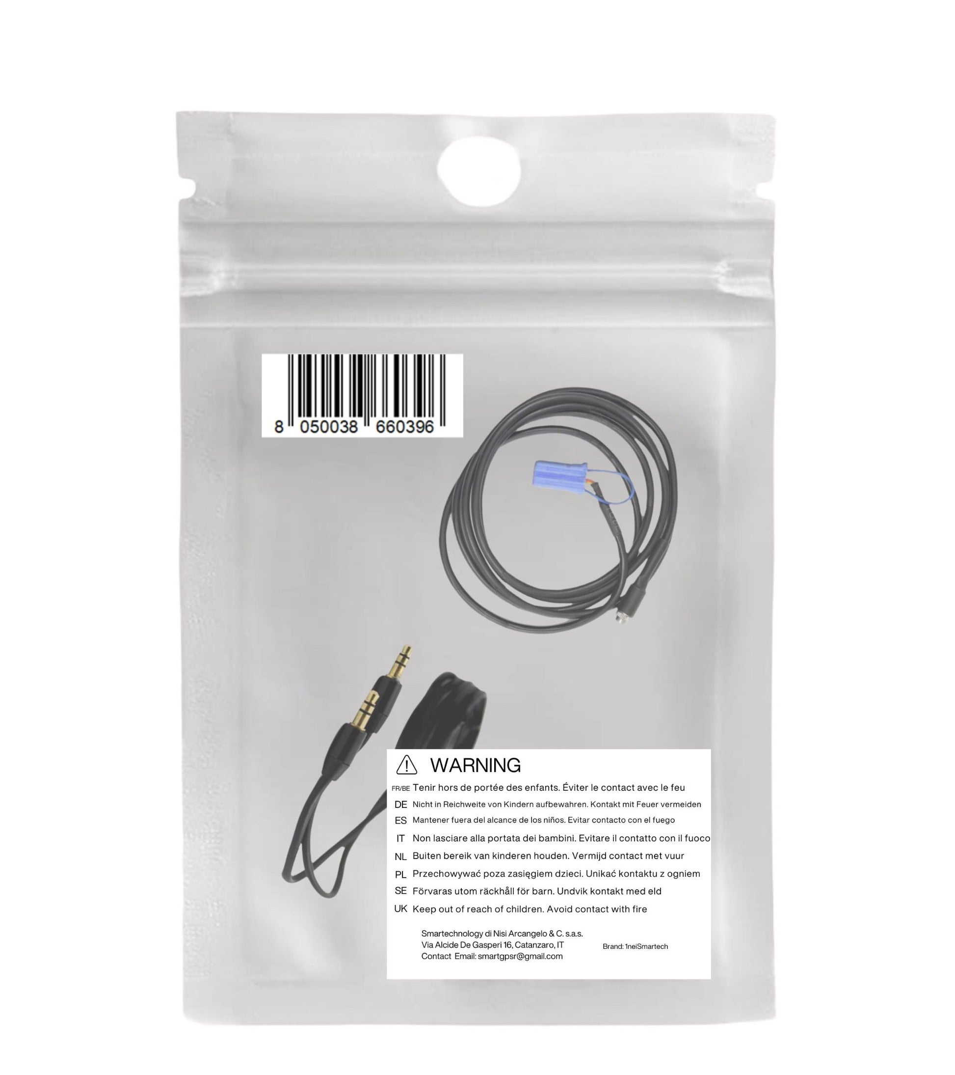 Cavo Aux Adattatore Per Autoradio Delphi Bosch Auto Fiat 500 Grande Punto Jack Femmina E Ponticello + Cavo gomma nero
