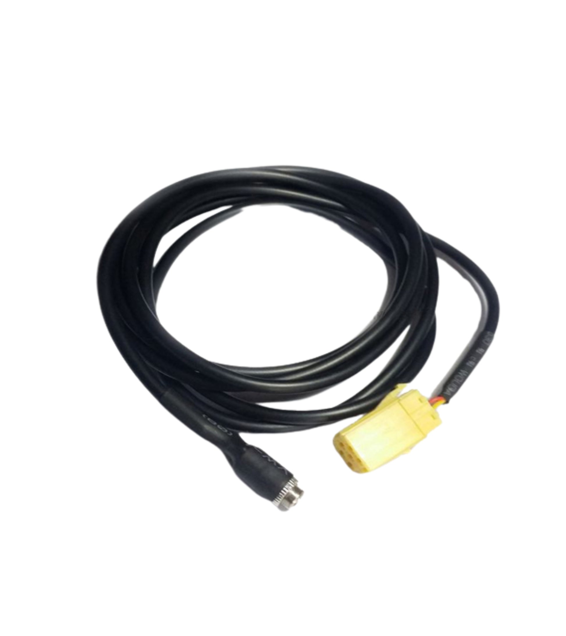 Aux In Cable For Blaupunkt Car Radio Fiat Grande Punto Evo Croma 500 Lancia Musa Y Alfa 3.5mm Female Jack Length 150cm + Besync Nylon Cable Gold Color (Gold) For Mp3 Smartphone Iphone
