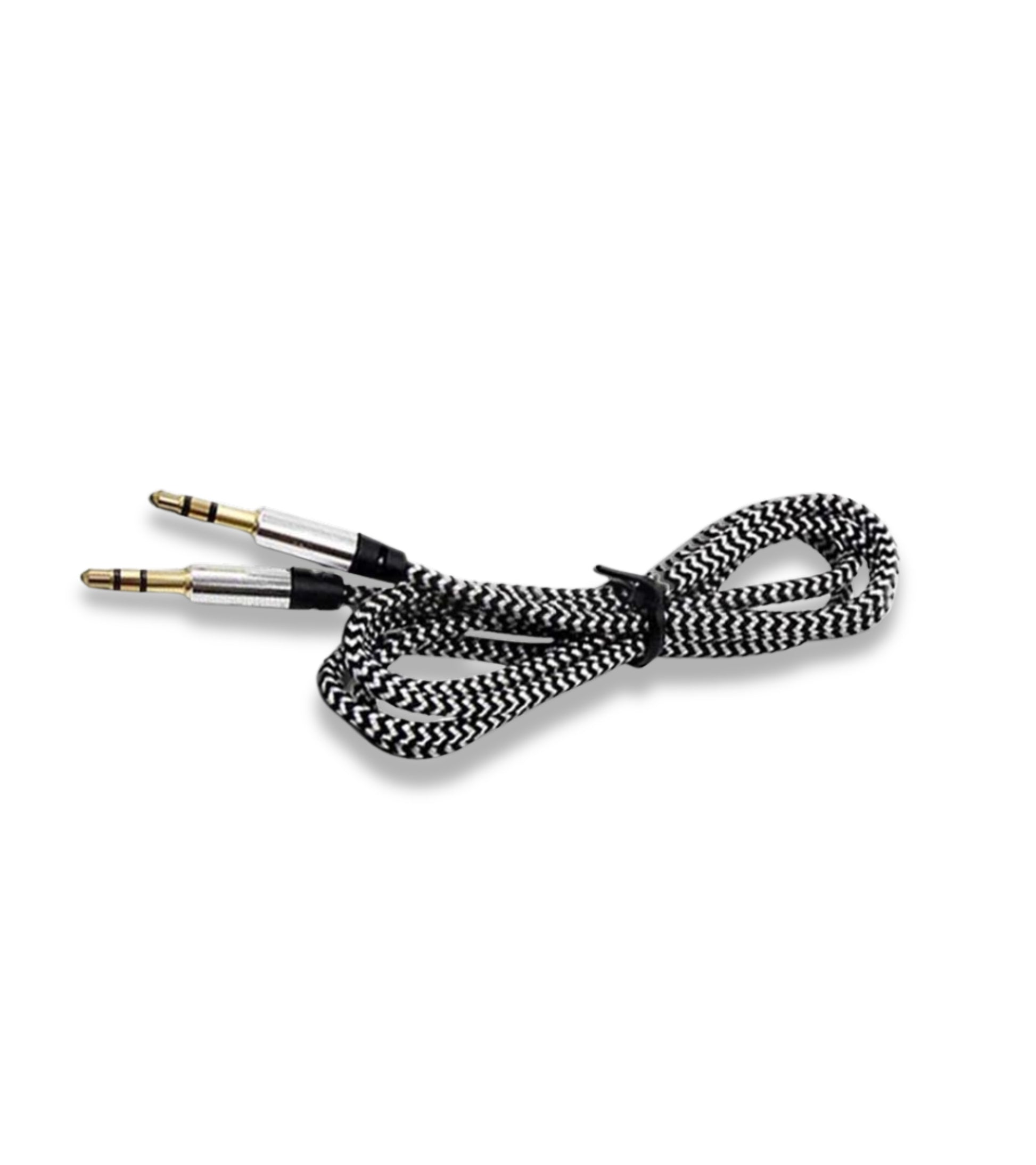 Aux Jack Female Cable Kit For Fiat Bravo + Nylon Cable Besync Gray (Gray) Aux Input Fiat Bravo Production Since 2007 Radio Visteon Jack 3.5Mm 150Cm For Mp3 Smartphone Iphone