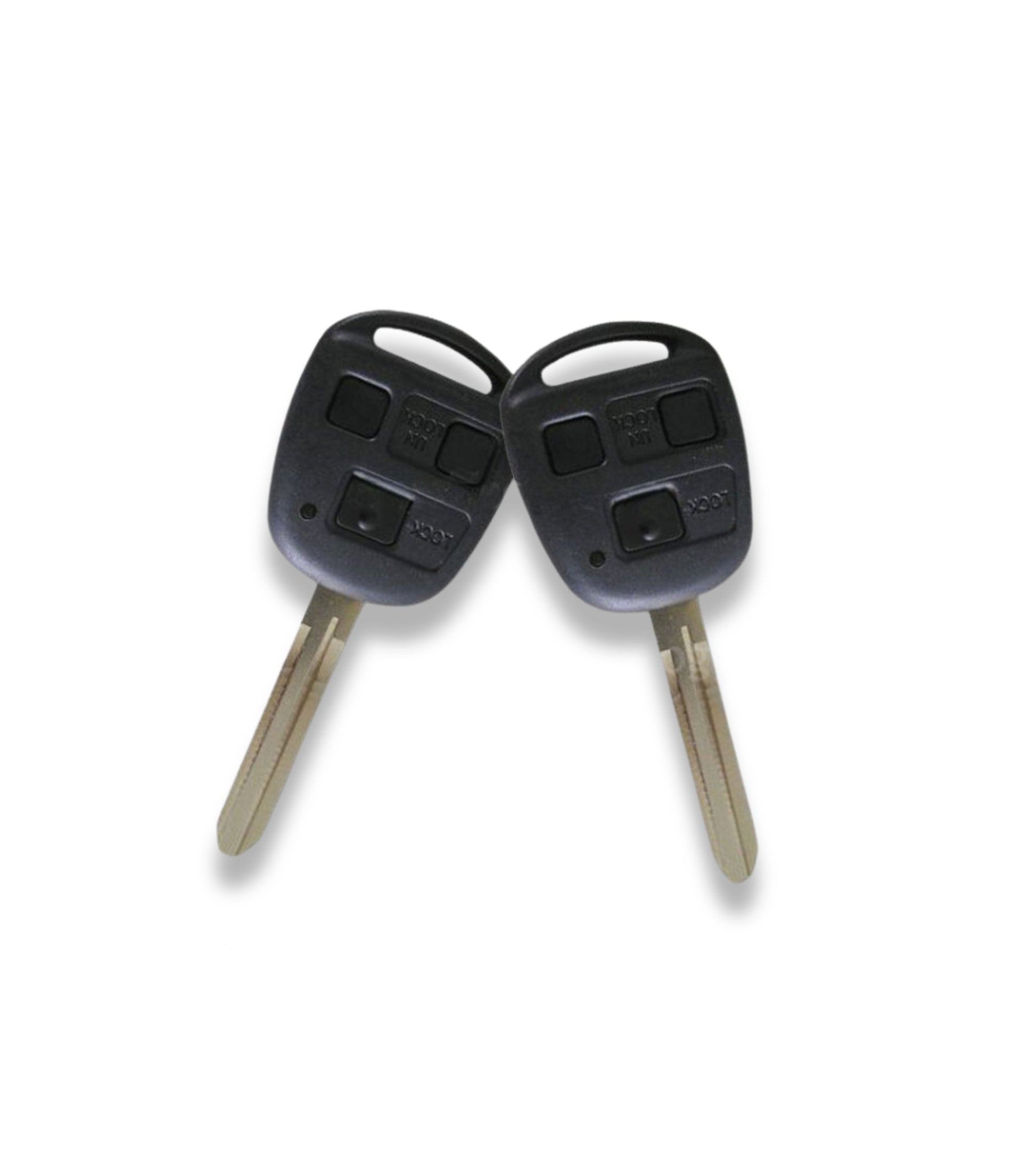 Scocca Guscio e Lama Cover per Chiave Telecomando 3 Tasti Compatibile Toyota Corolla Rav4 Celica Prius