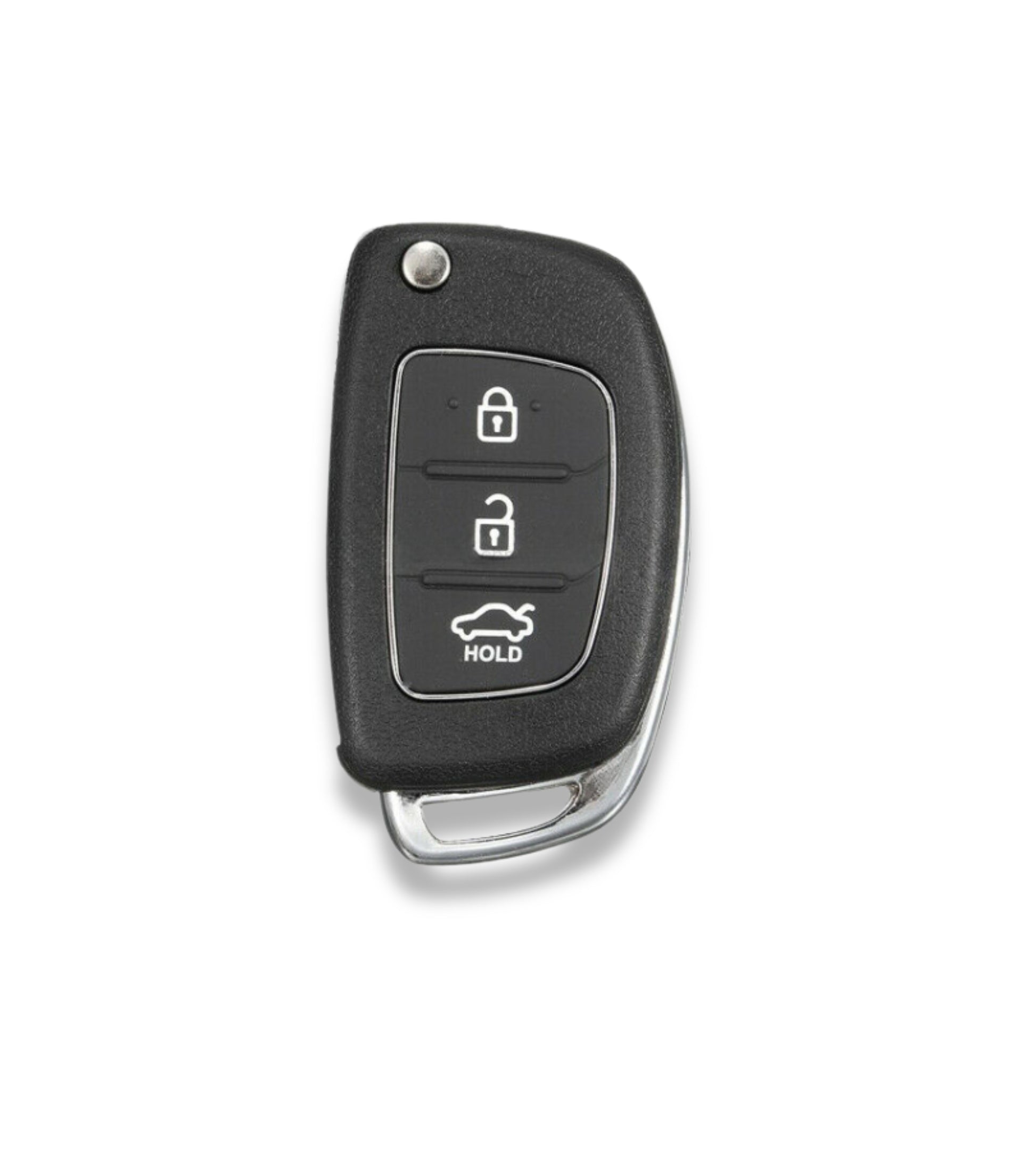 Guscio e Lama per Chiave 3 Tasti Compatibile con Hyundai I20 I30 I40 Ix20 Ix35 Ix45 Ix55 Tucson Santa Fe Elantra Accent Tasto Hold e Slot Batteria