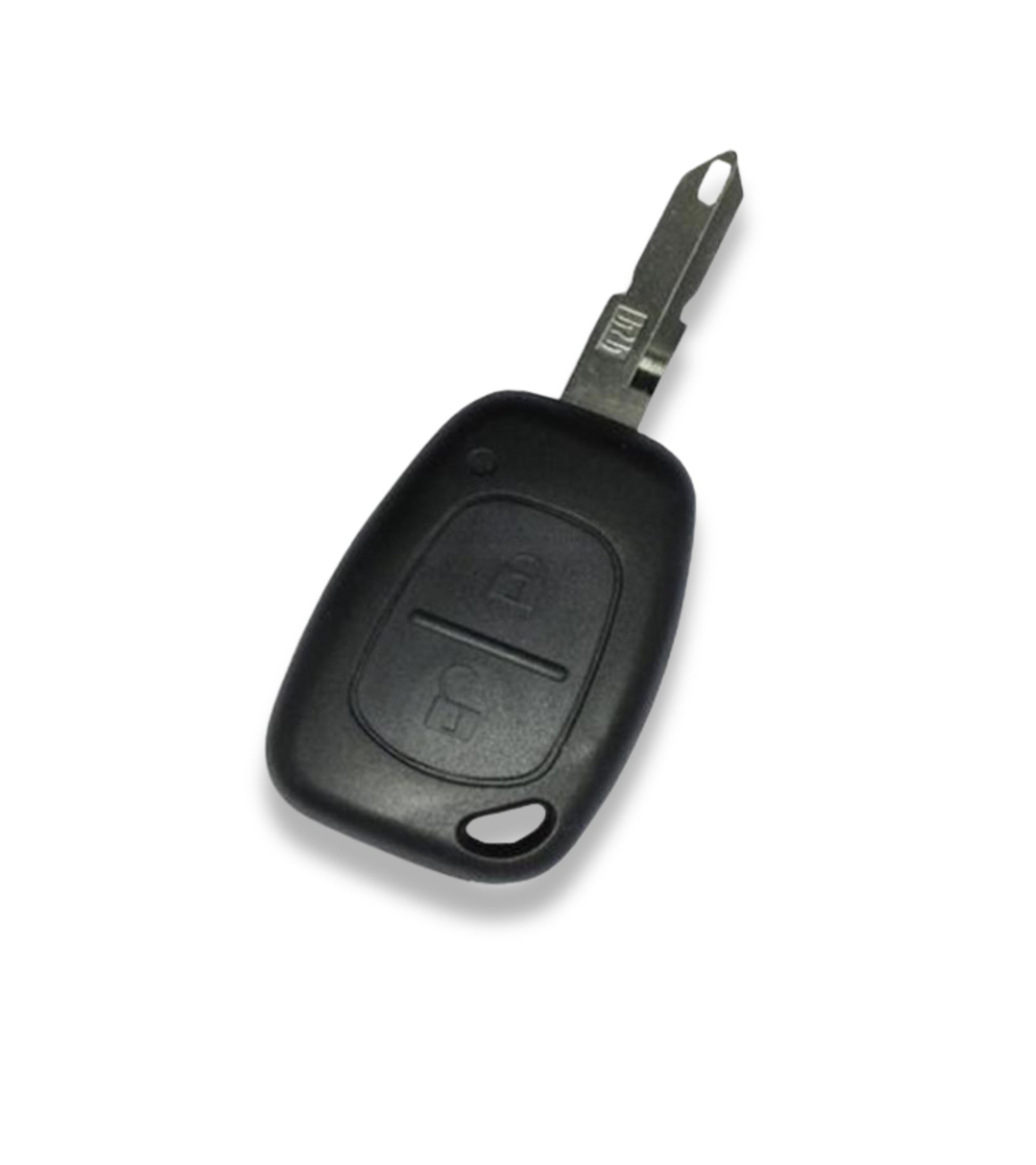 Scocca Guscio e Lama Fissa Chiave 2 Tasti Telecomando Compatibile con Renault Megane Master Twingo Trafic Opel Vivaro