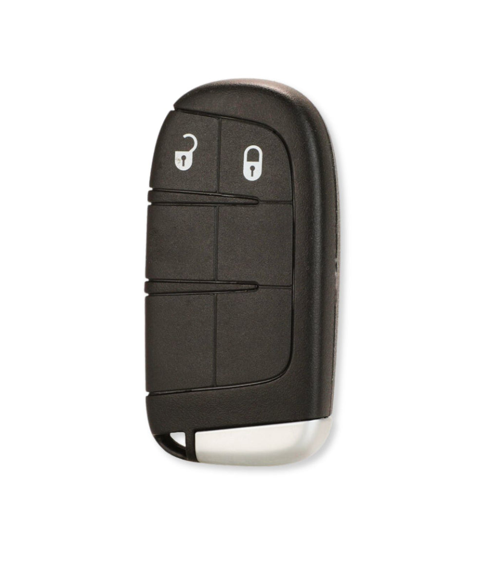 Chiave telecomando Guscio e Lama Telecomando Auto 2 tasti Compatibile con Fiat Freemont e 500X