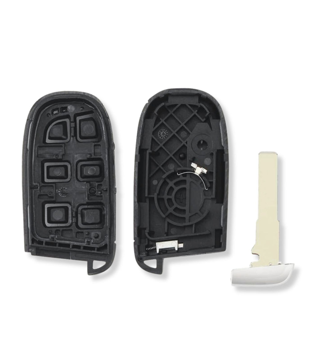 Chiave telecomando Guscio e Lama Telecomando Auto 2 tasti Compatibile con Fiat Freemont e 500X