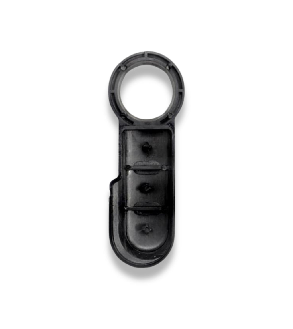 Pad in Gomma per Chiave Telecomando 3 Tasti Compatibile per Fiat 500 600 Punto Evo Bravo Lancia Y Musa