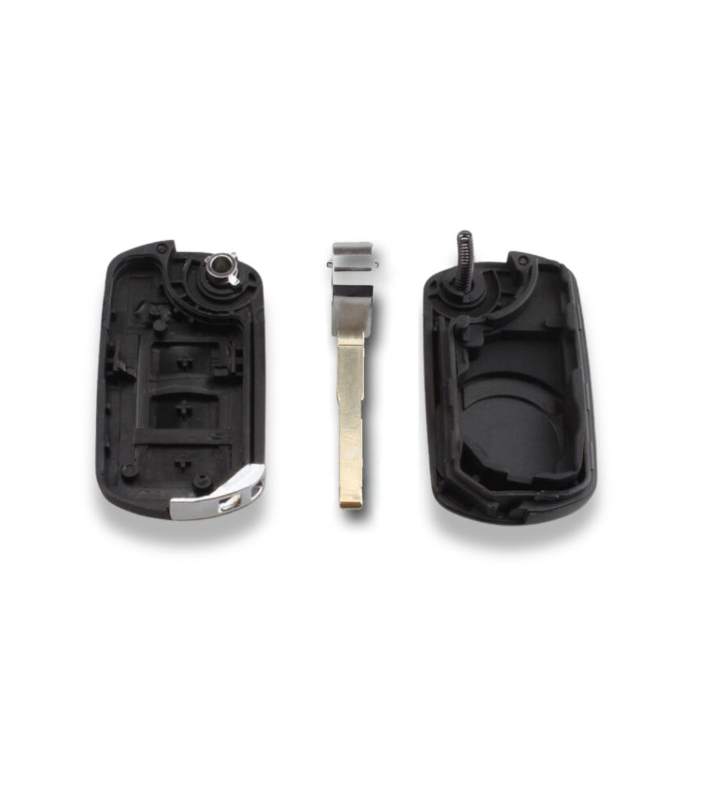 Guscio Scocca Cover Telecomando 3 Tasti Compatibile Per Land Rover Range Rover Sport Discovery 3 Tdv6 Chiave con Lama