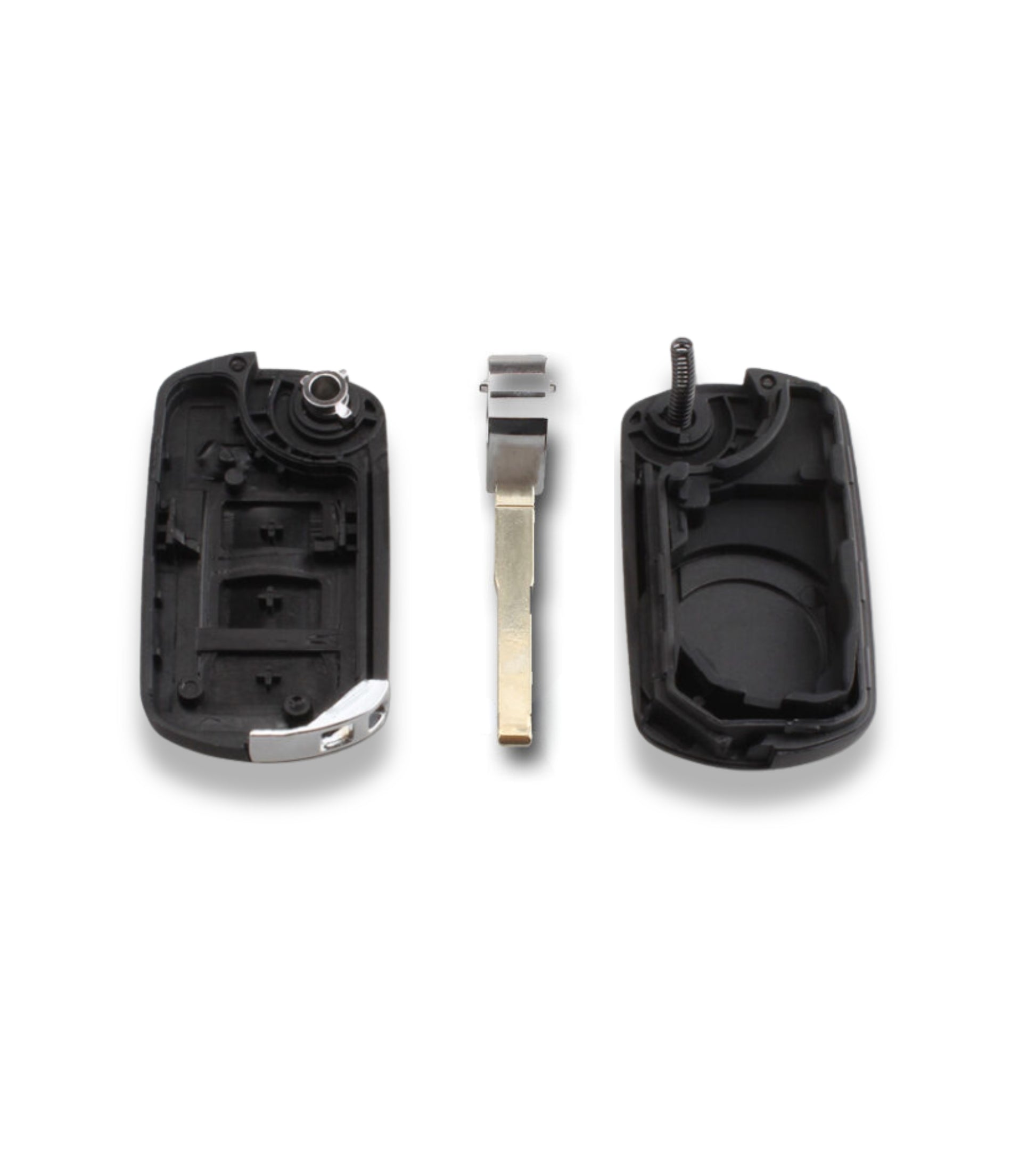 Guscio Scocca Cover Telecomando 3 Tasti Compatibile Per Land Rover Range Rover Sport Discovery 3 Tdv6 Chiave con Lama