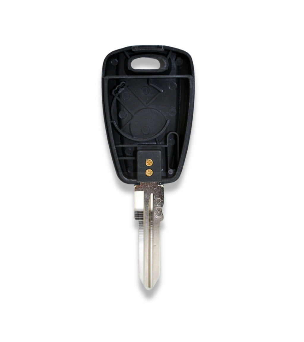 Guscio Scocca E Lama Cover Chiave Telecomando 1 Tasto Compatibile Per Fiat Punto Stilo Panda Doblo 500 600 Bravo Brava Marea Idea Ducato Croma