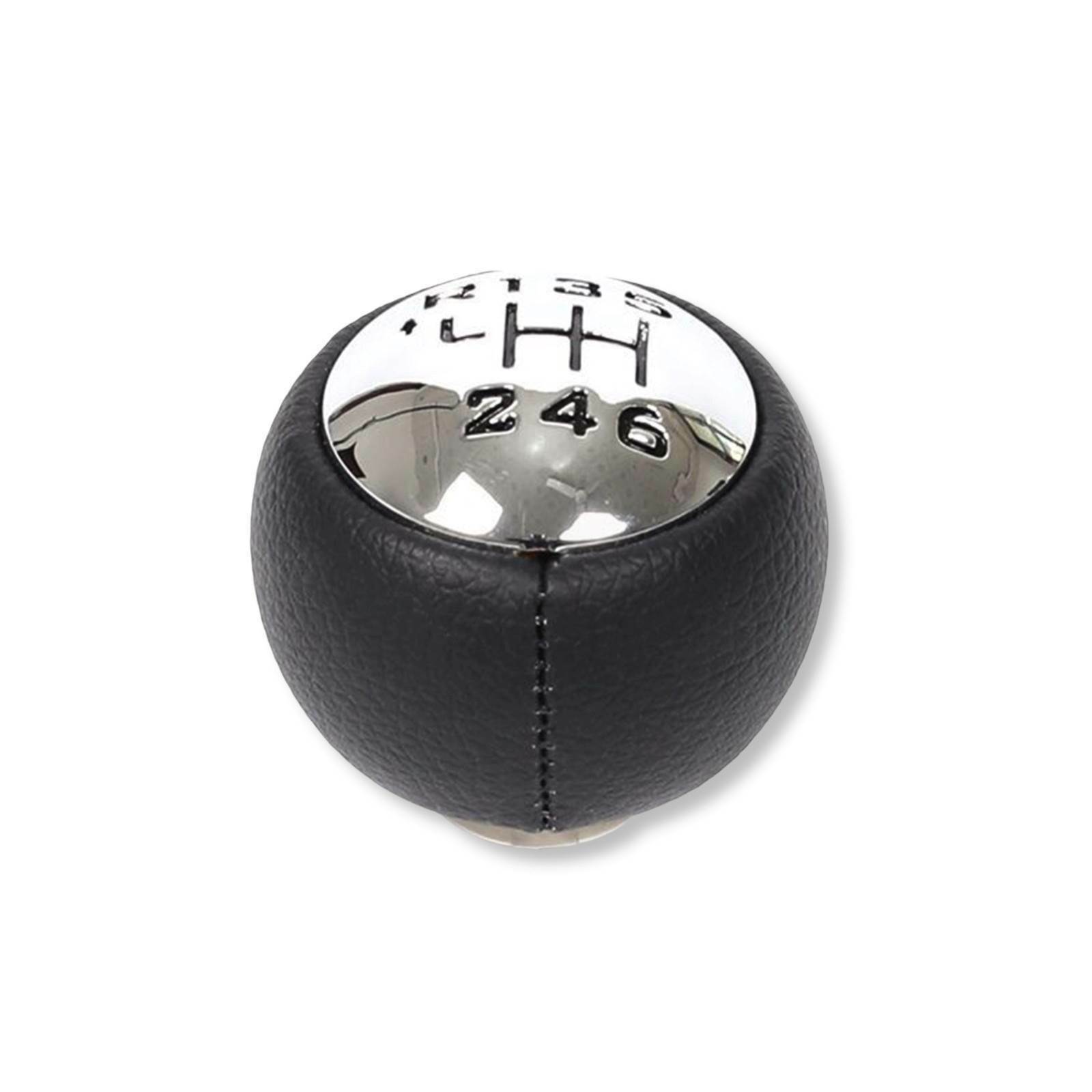 6-SPEED GEAR KNOB COMPATIBLE WITH PEUGEOT AND CITROEN WITH CHROME PLATE