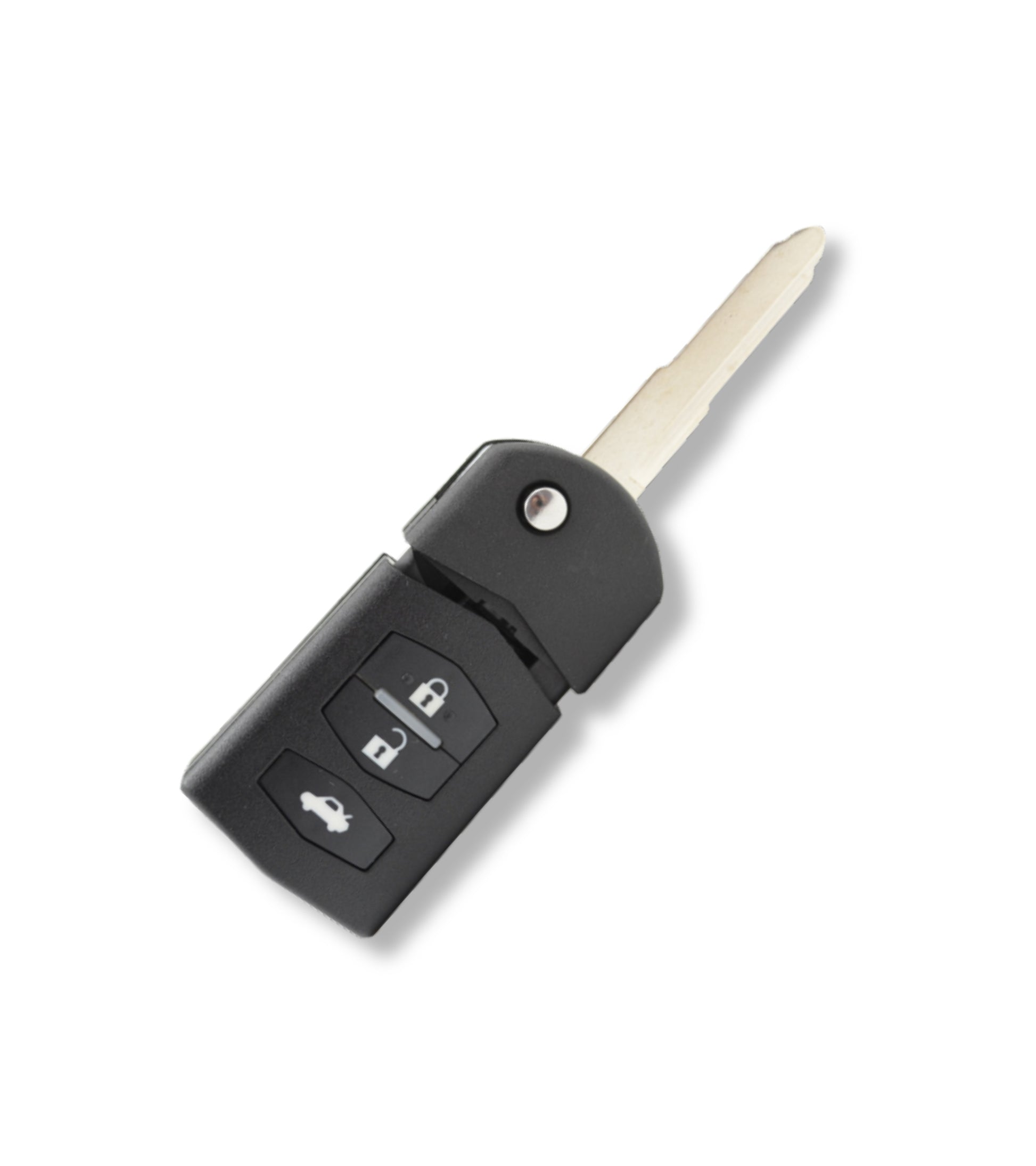 Chiave Guscio Scocca e Lama Telecomando 3 Tasti Compatibile per Mazda 3 5 6 Mx5 Rx8 Cx-5 Cx-7 Cx-9