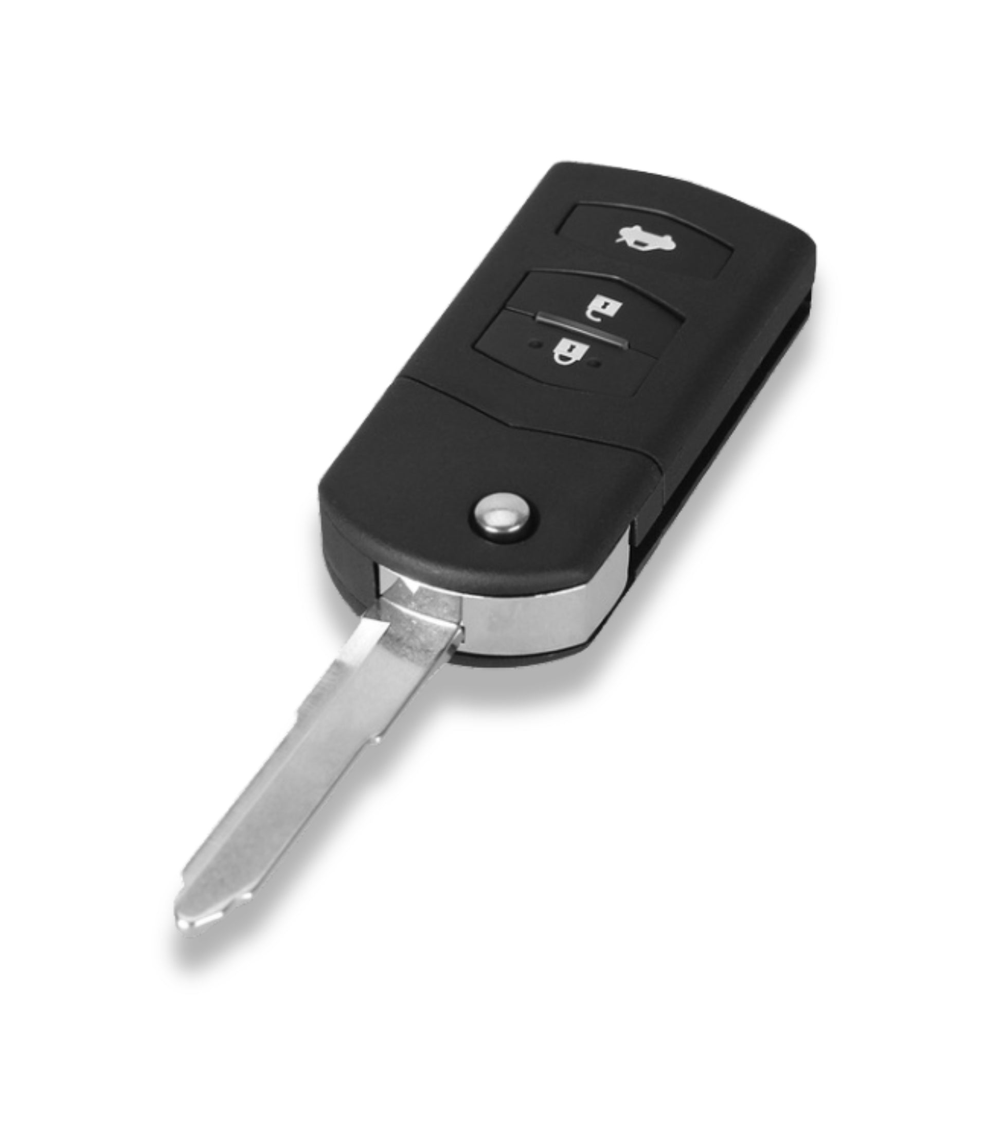 Chiave Guscio Scocca e Lama Telecomando 3 Tasti Compatibile per Mazda 3 5 6 Mx5 Rx8 Cx-5 Cx-7 Cx-9