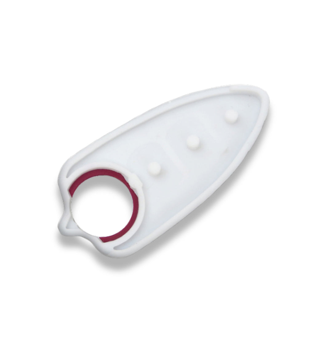 Tastiera Pad Pulsanti in Gomma per Scocca Guscio Chiave Telecomando 3 Tasti Compatibile con Alfa Romeo Mito Gto 159 Brera Giulietta