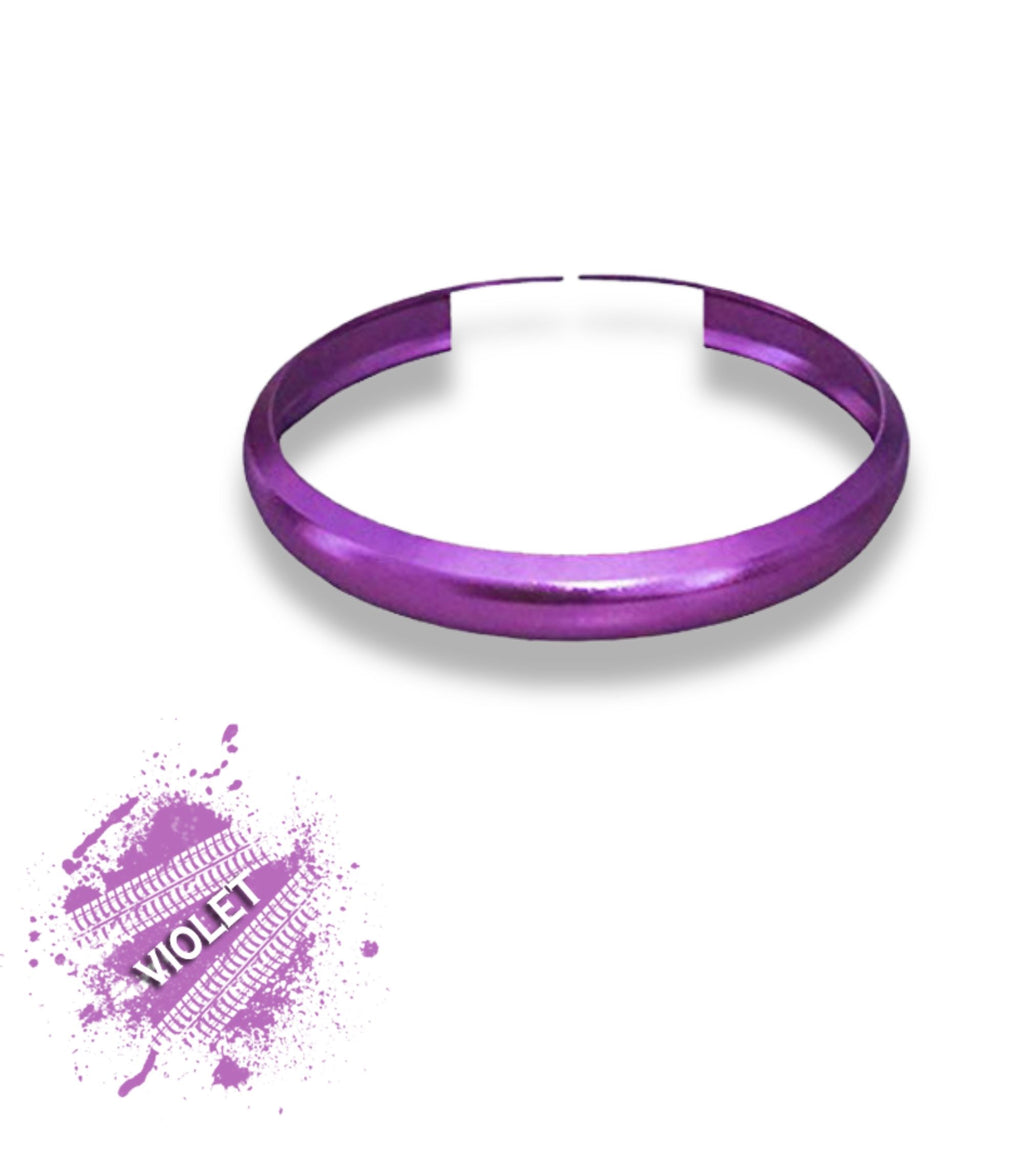 Anello Decorativo in Alluminio per Guscio Scocca Telecomando Chiave Portachiavi Fucsia Compatibile con Mini Cooper One D S Countryman